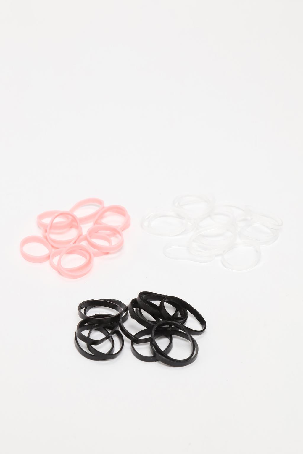 Pack of 500 elastic hair ties