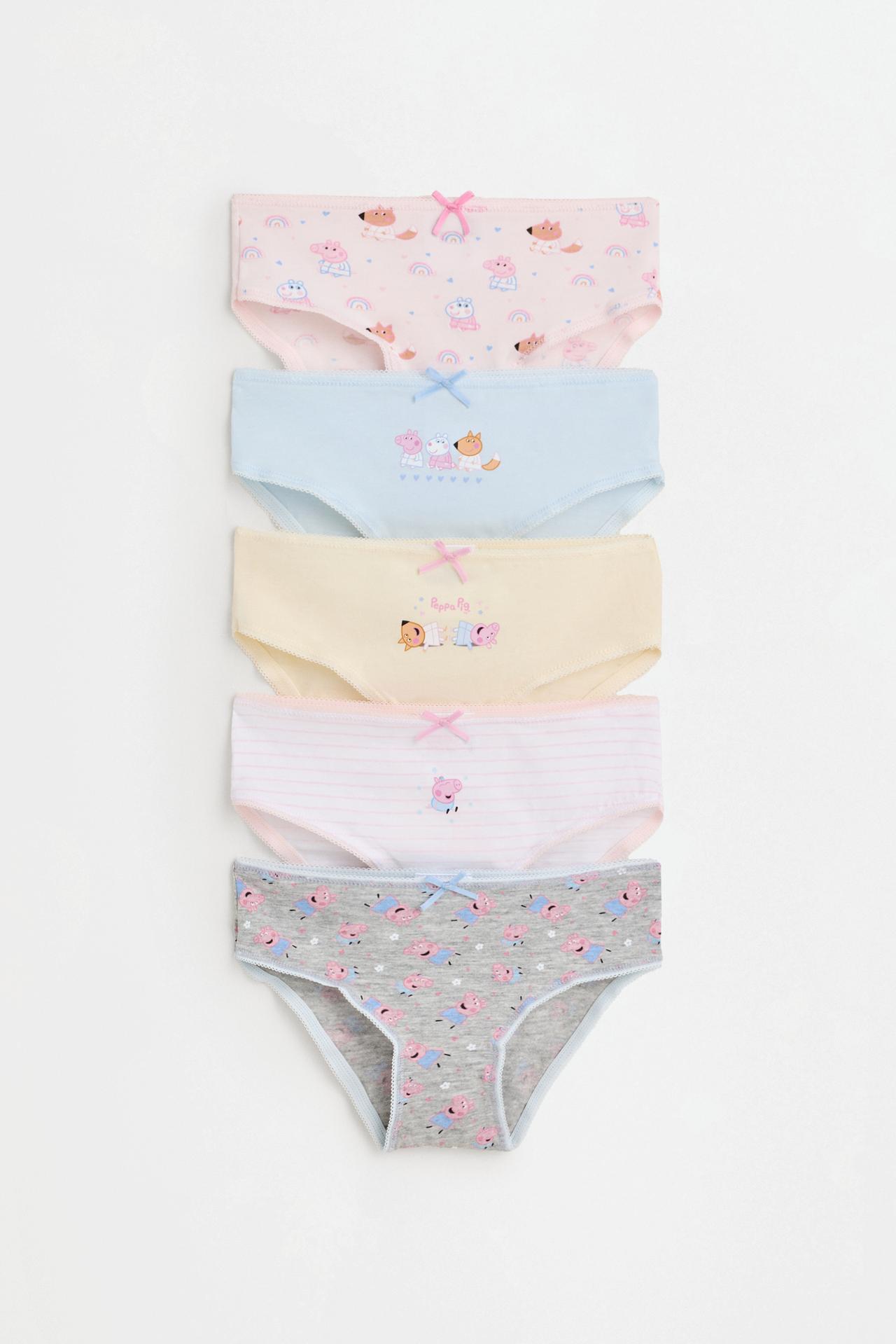 Peppa Pig™ classic briefs (5-pack) — PINK