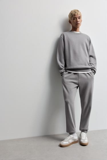Slim fit tracksuit bottoms — MEDIUM GREY 5