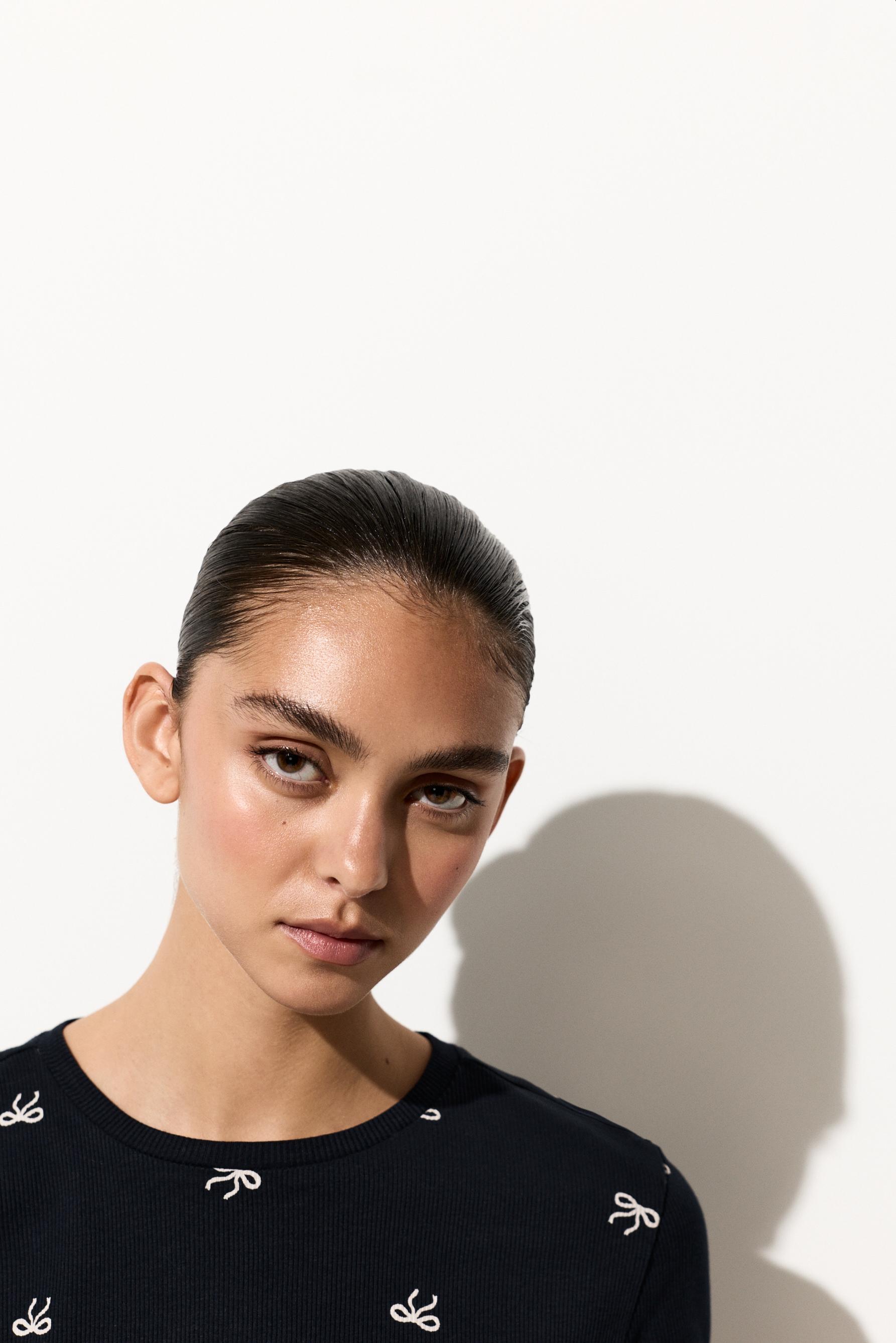 Short printed pyjamas — NAVY