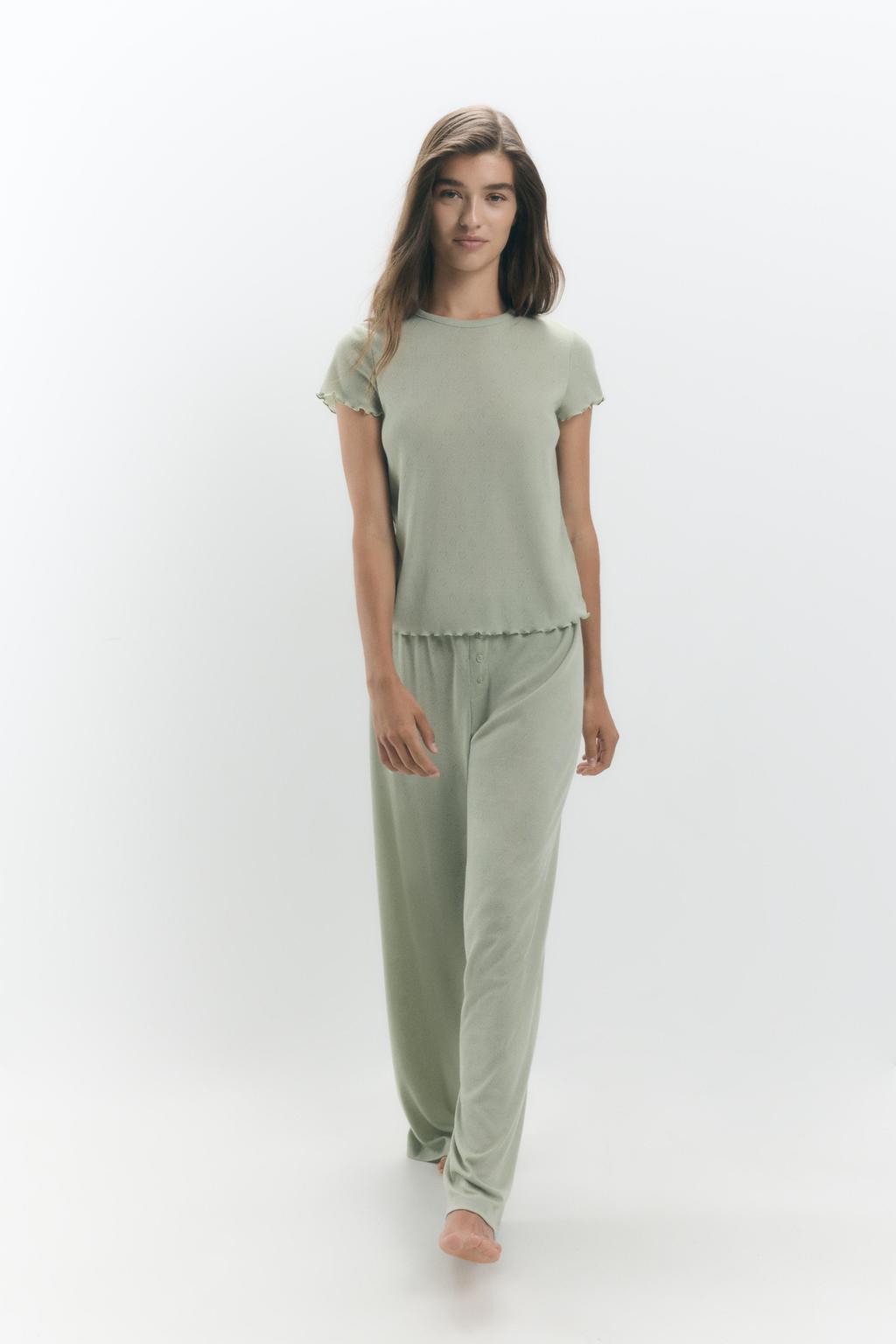Pointelle pyjamas