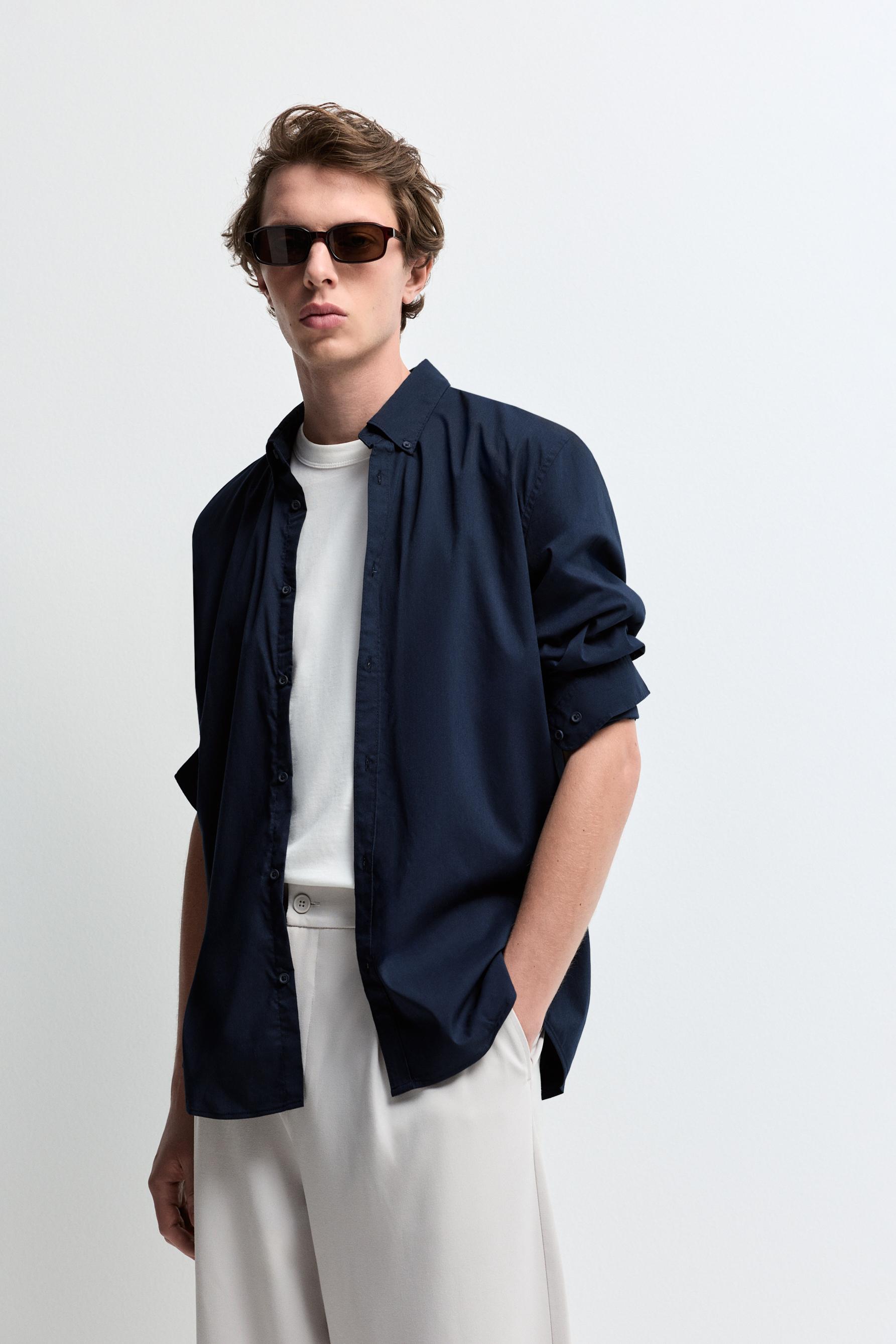 Basic shirt — NAVY