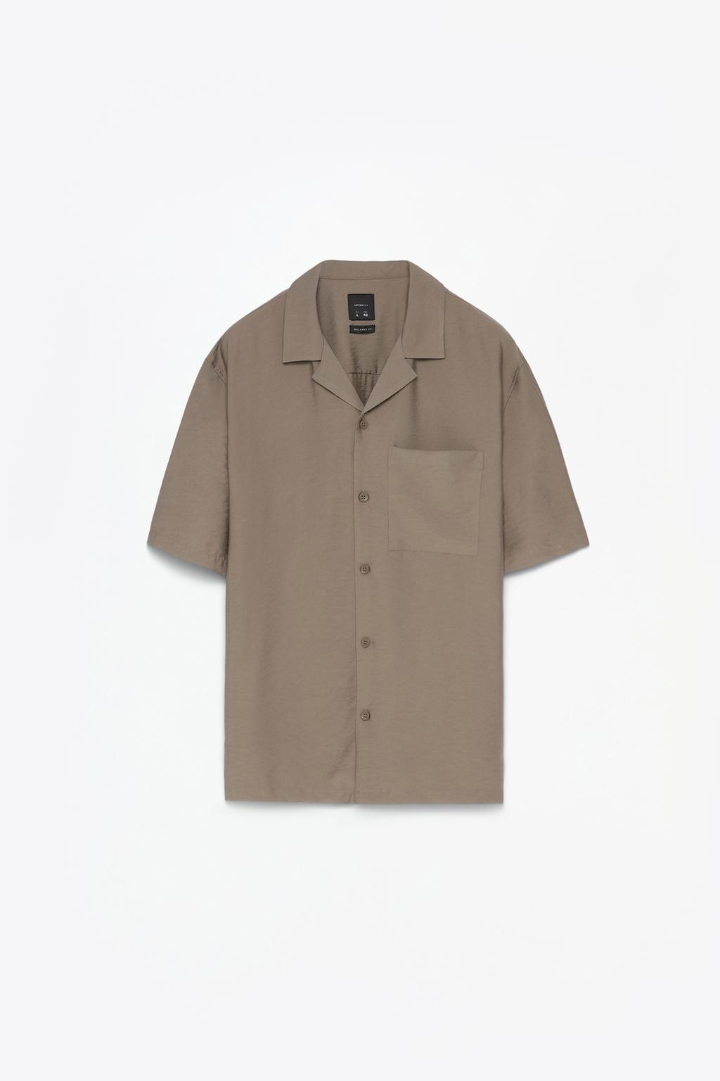 Flowing short sleeve shirt