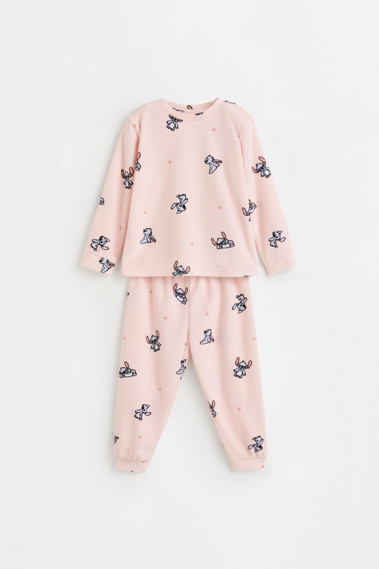 Stitch ©Disney velvety pajamas — PINK