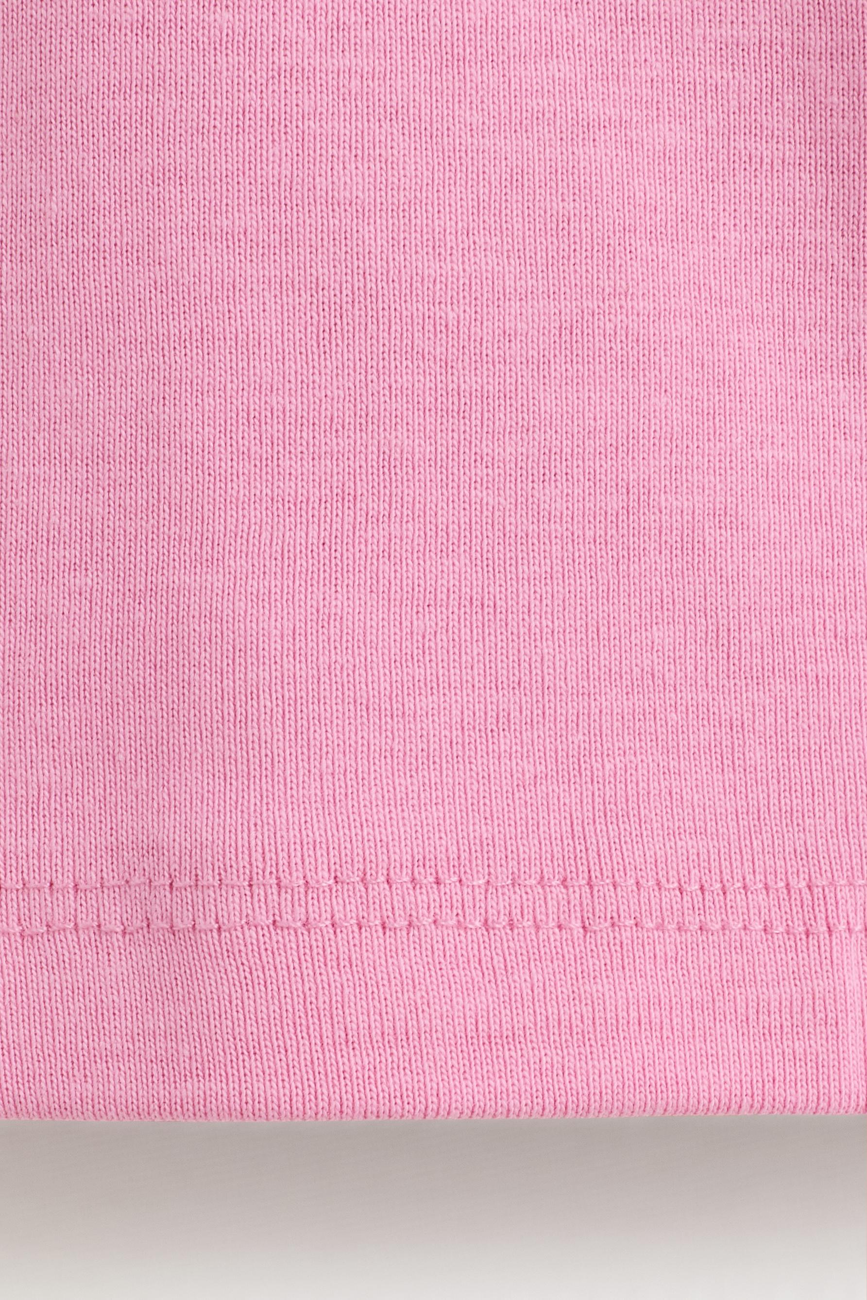 Cycling leggings with fold-over waist — BUBBLEGUM PINK