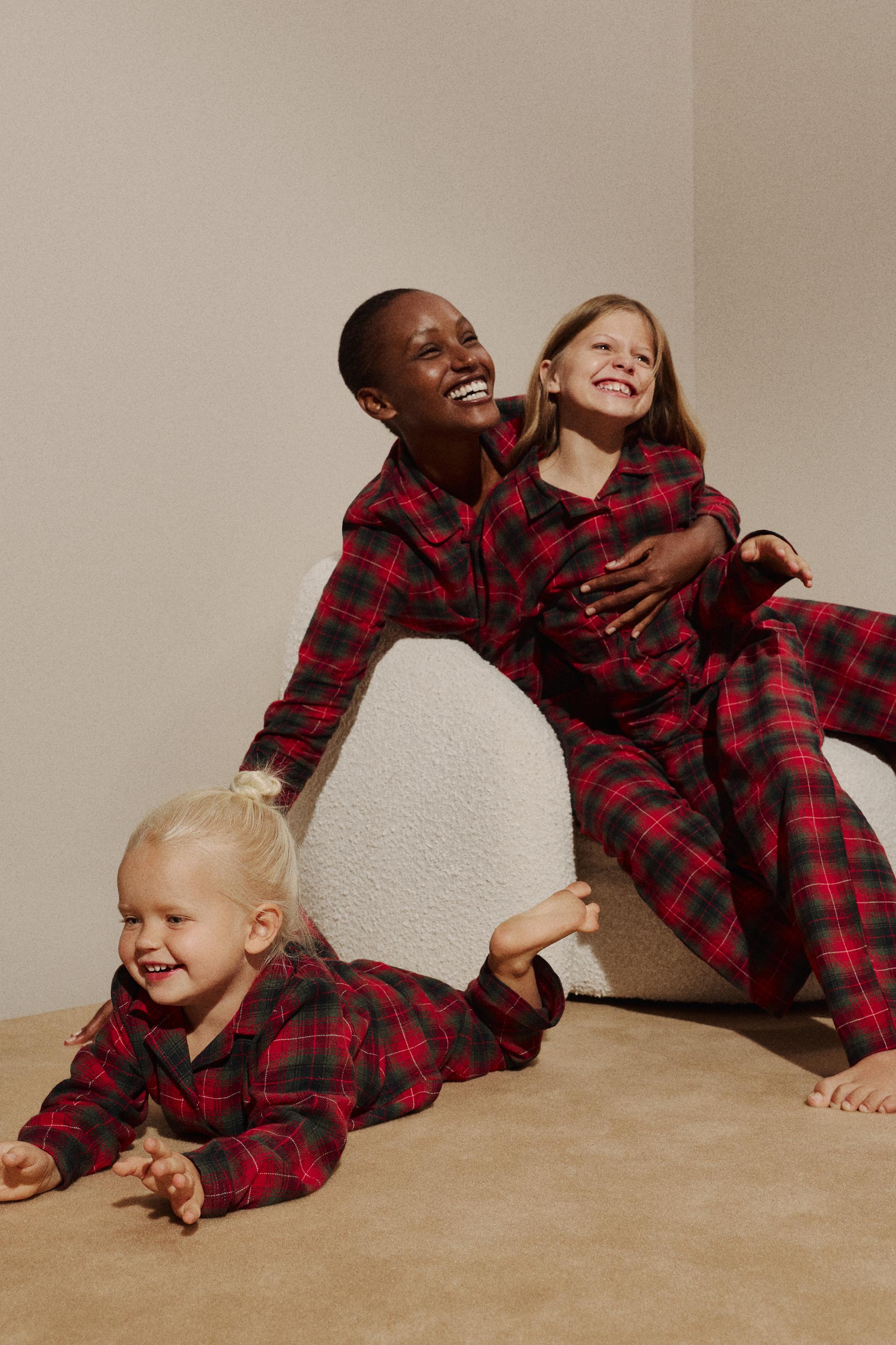 Mujer | Pijama cuadros franela