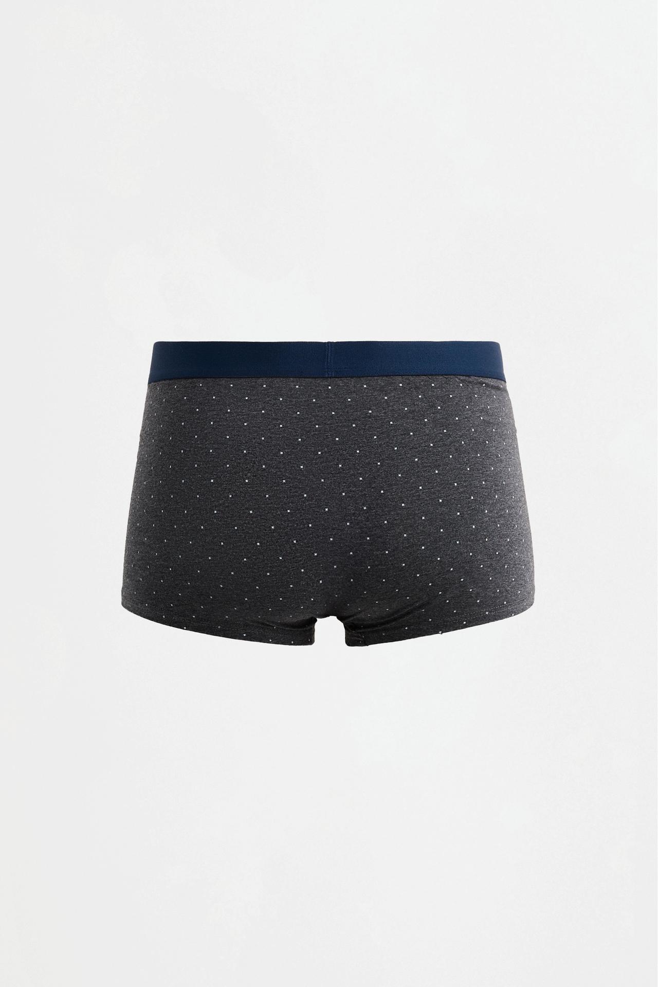 Printed boxers 5-pack — PALE GREY