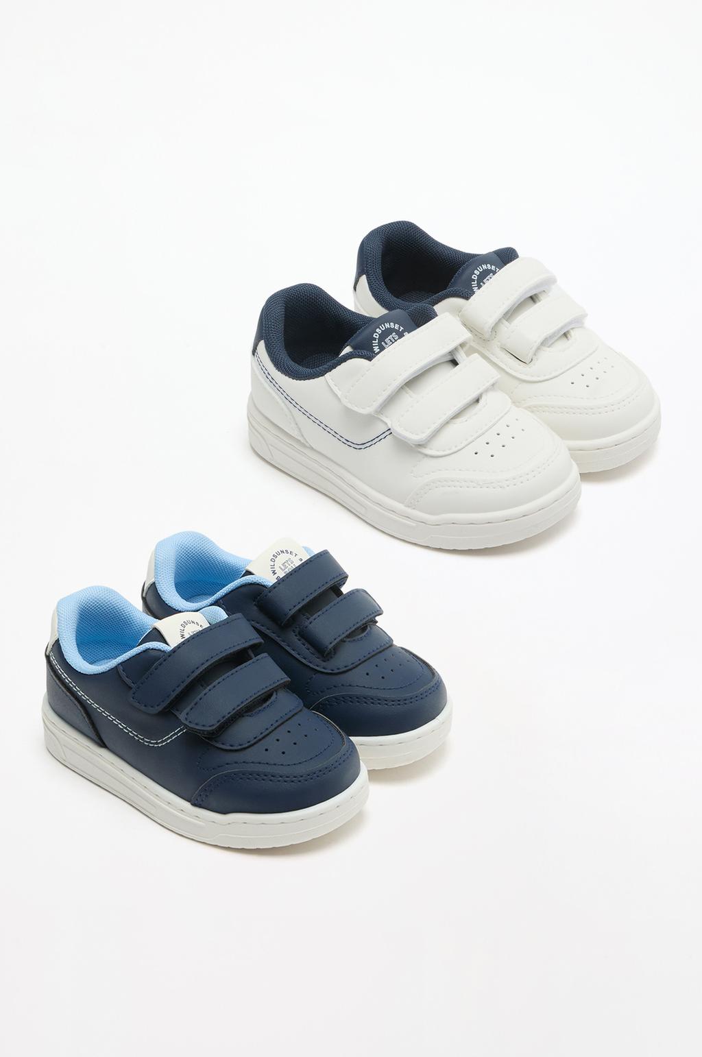 Pack of 2 comfort sneakers