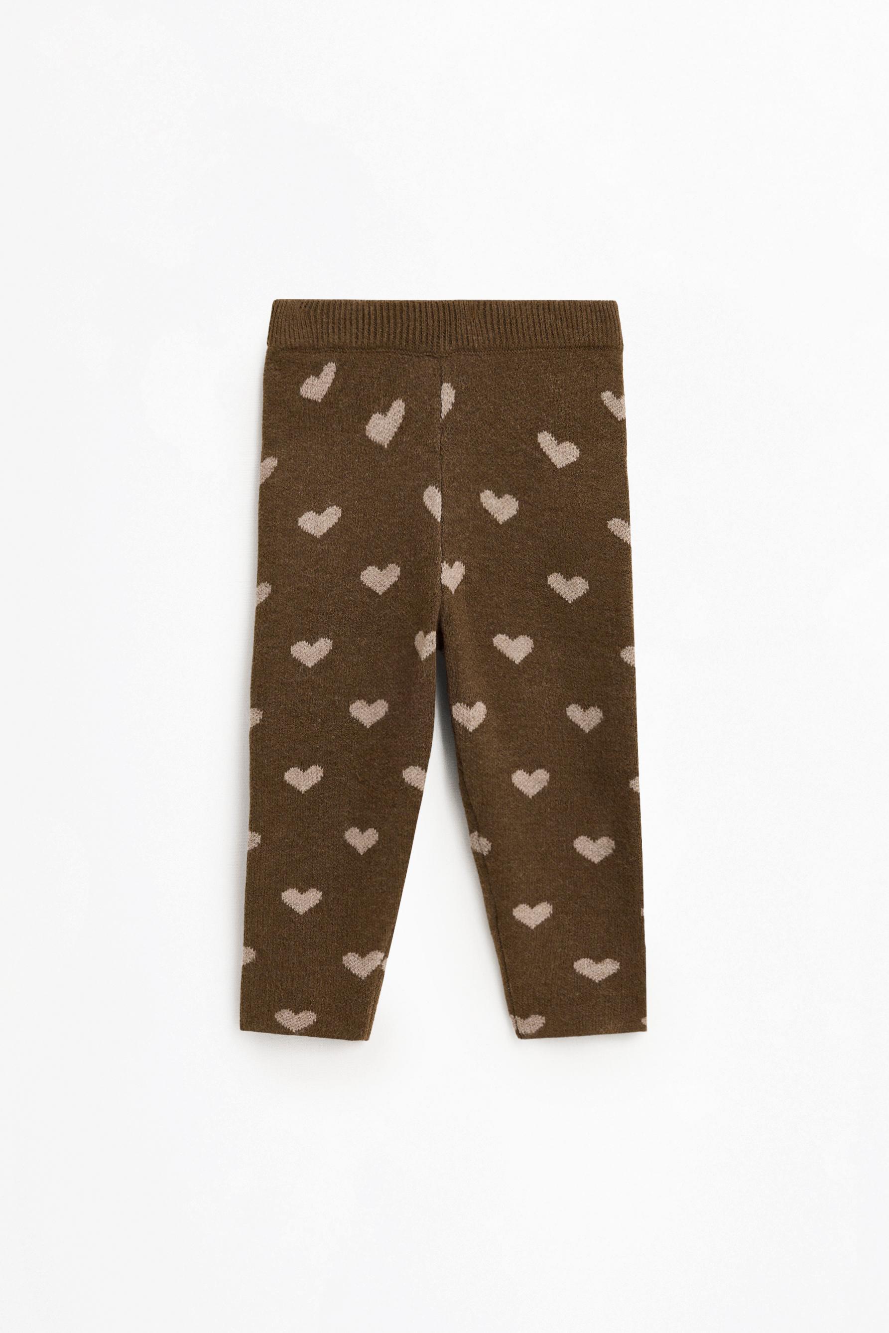 Knit sweater and animal print leggings co-ord — OCHRE