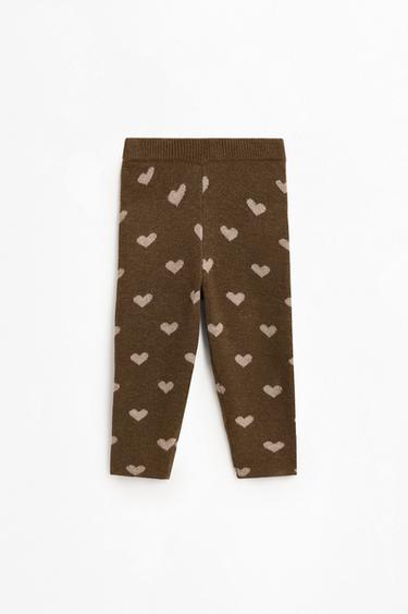 Knit sweater and animal print leggings co-ord — OCHRE 3