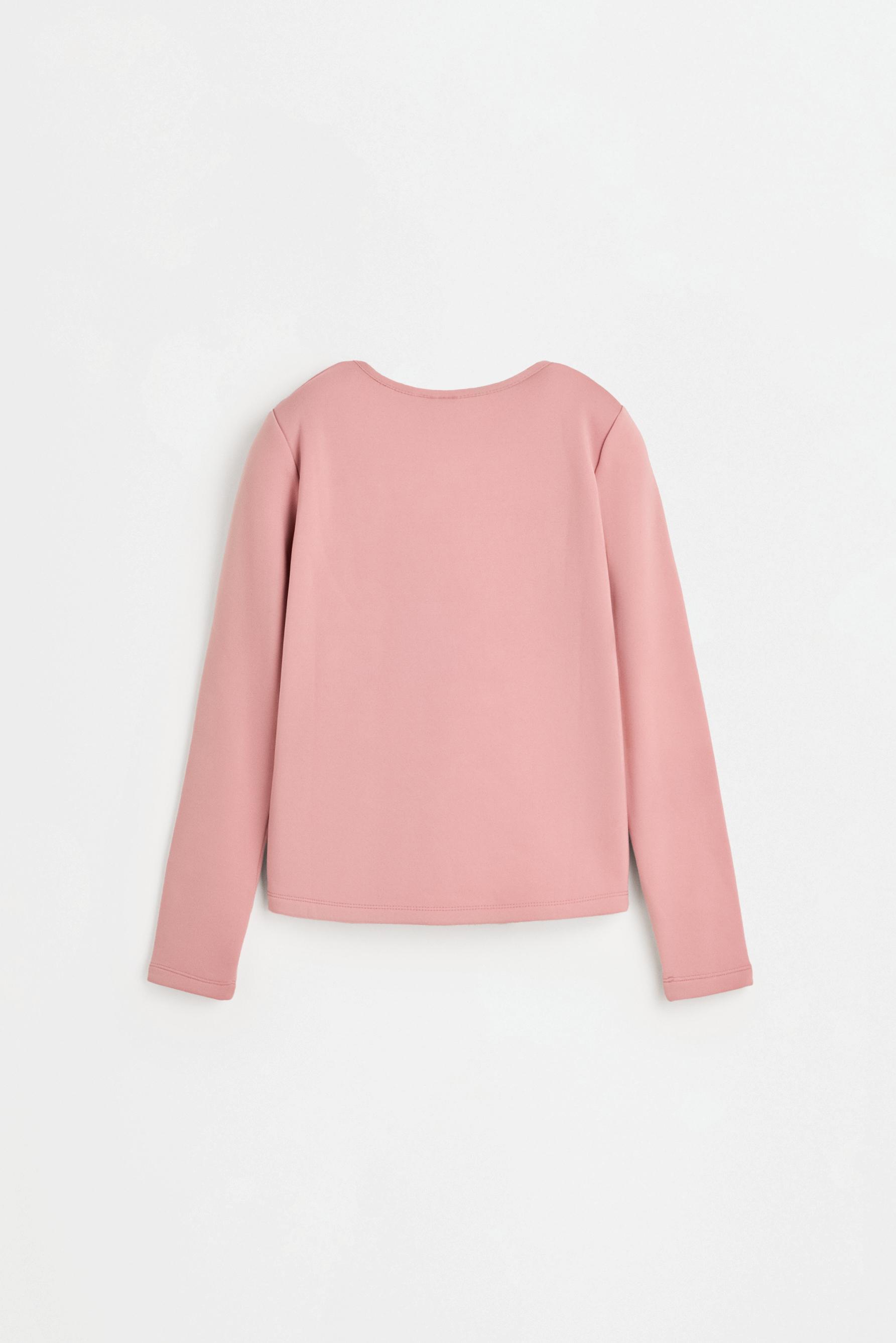 HEAVY WEIGHT Thermal Comfort T-shirt — PINK