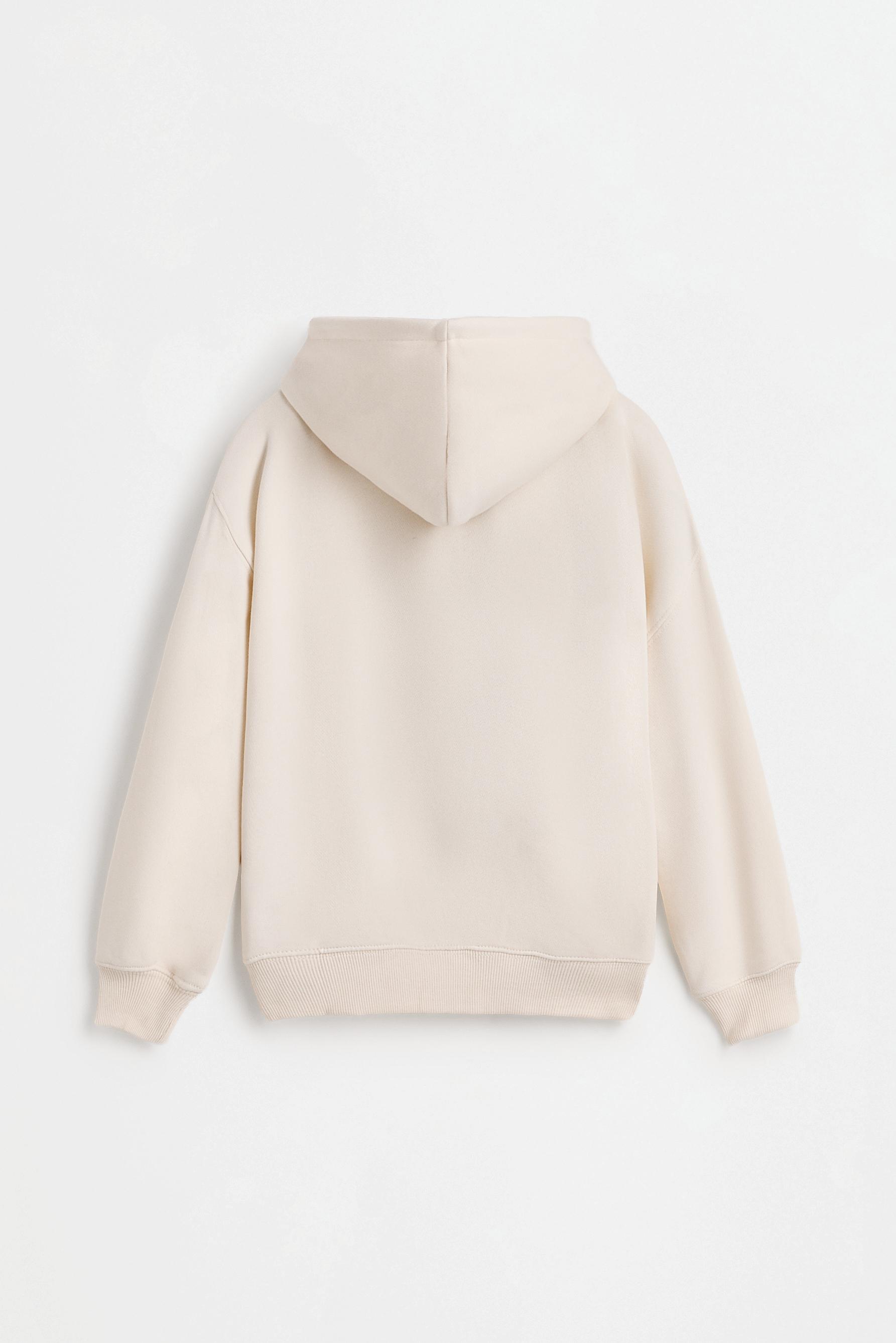 Zip-up sweatshirt — BUTTER