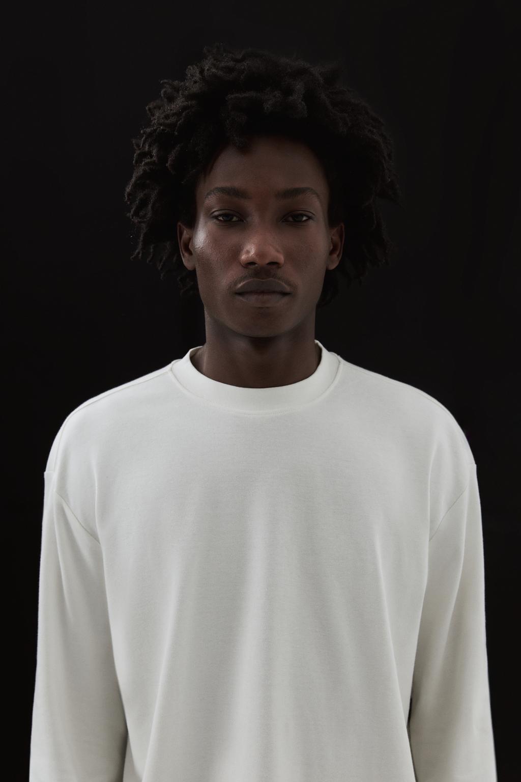 Interlock long sleeve T-shirt