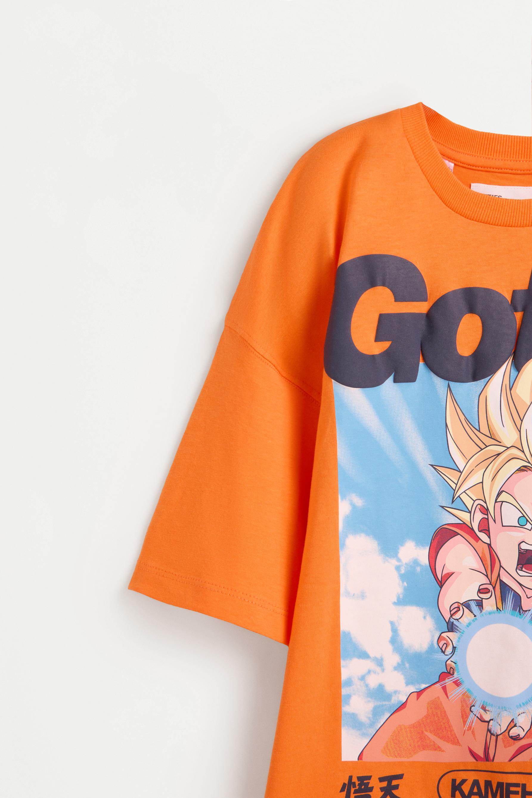 Goten Dragon Ball ©Bird Studio T-shirt — ORANGE