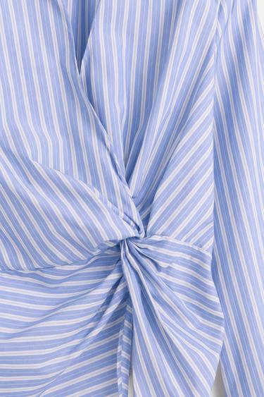 Knotted shirt — BLUE 7