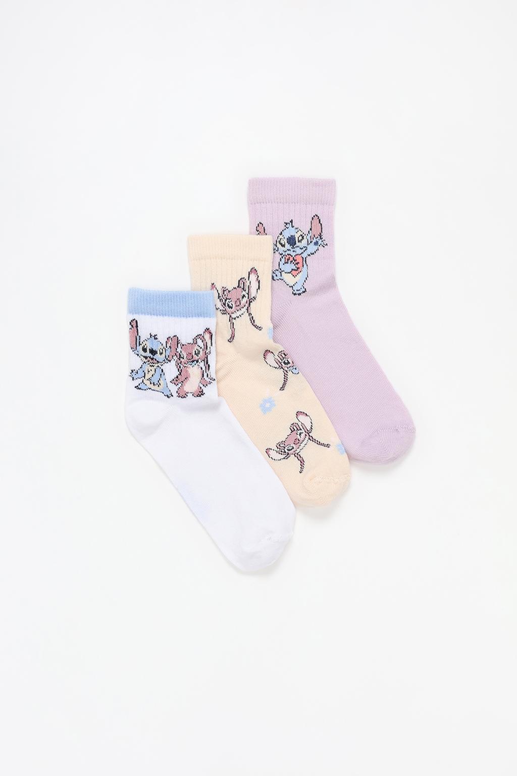 4-pack of Stitch and Angel ©Disney socks
