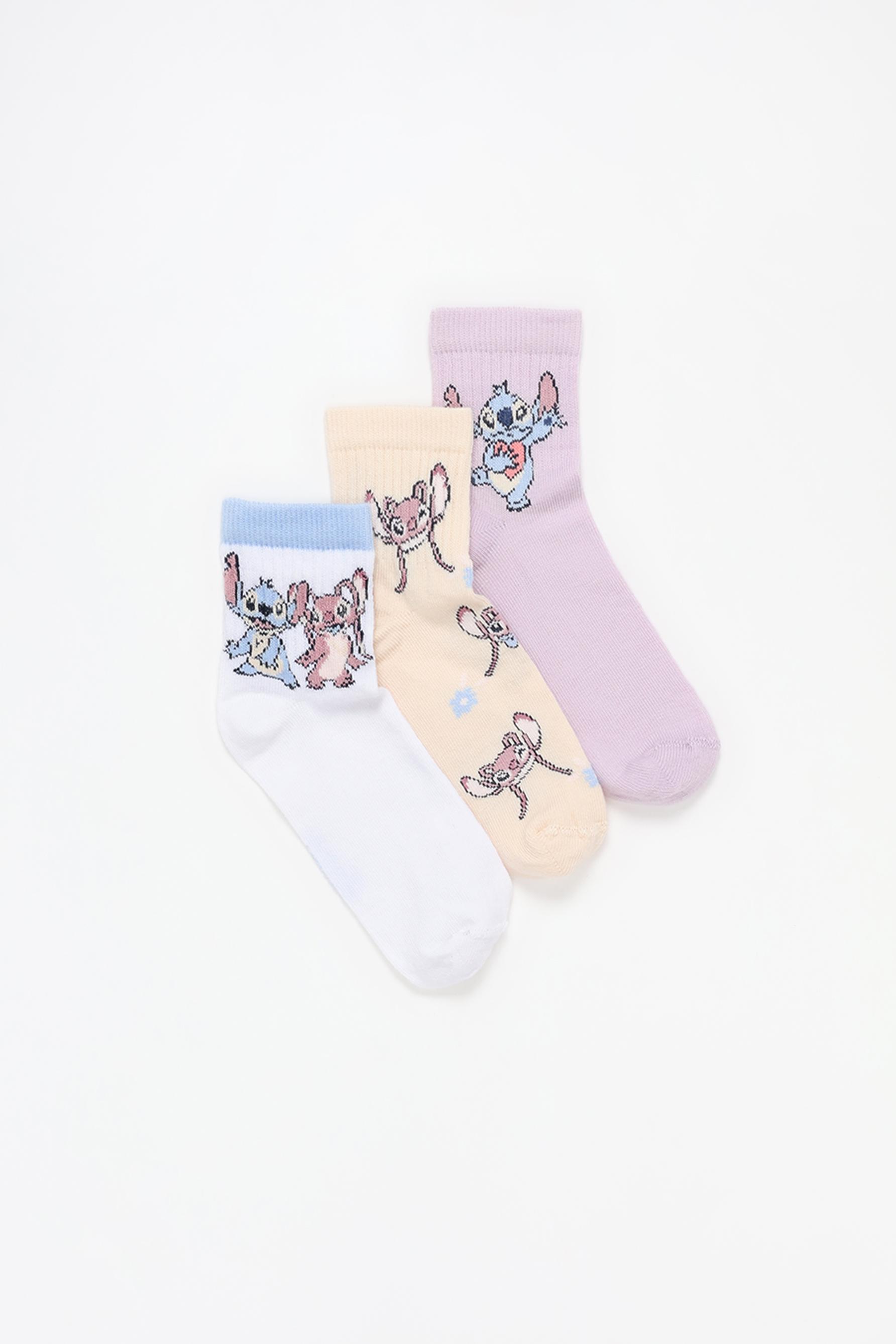 Pack 4 calcetines Stitch y Ángel ©Disney