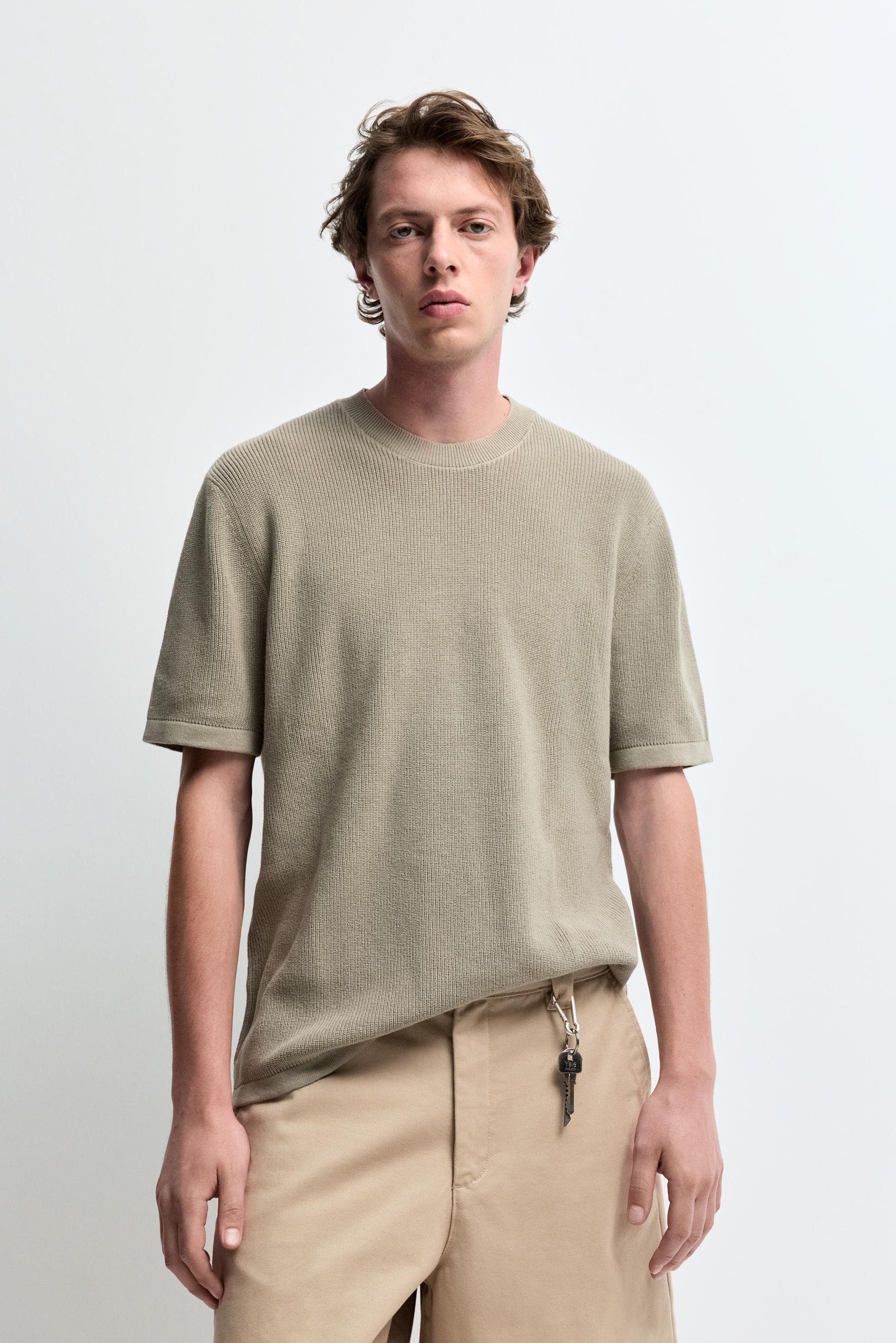 Camiseta punto estructura