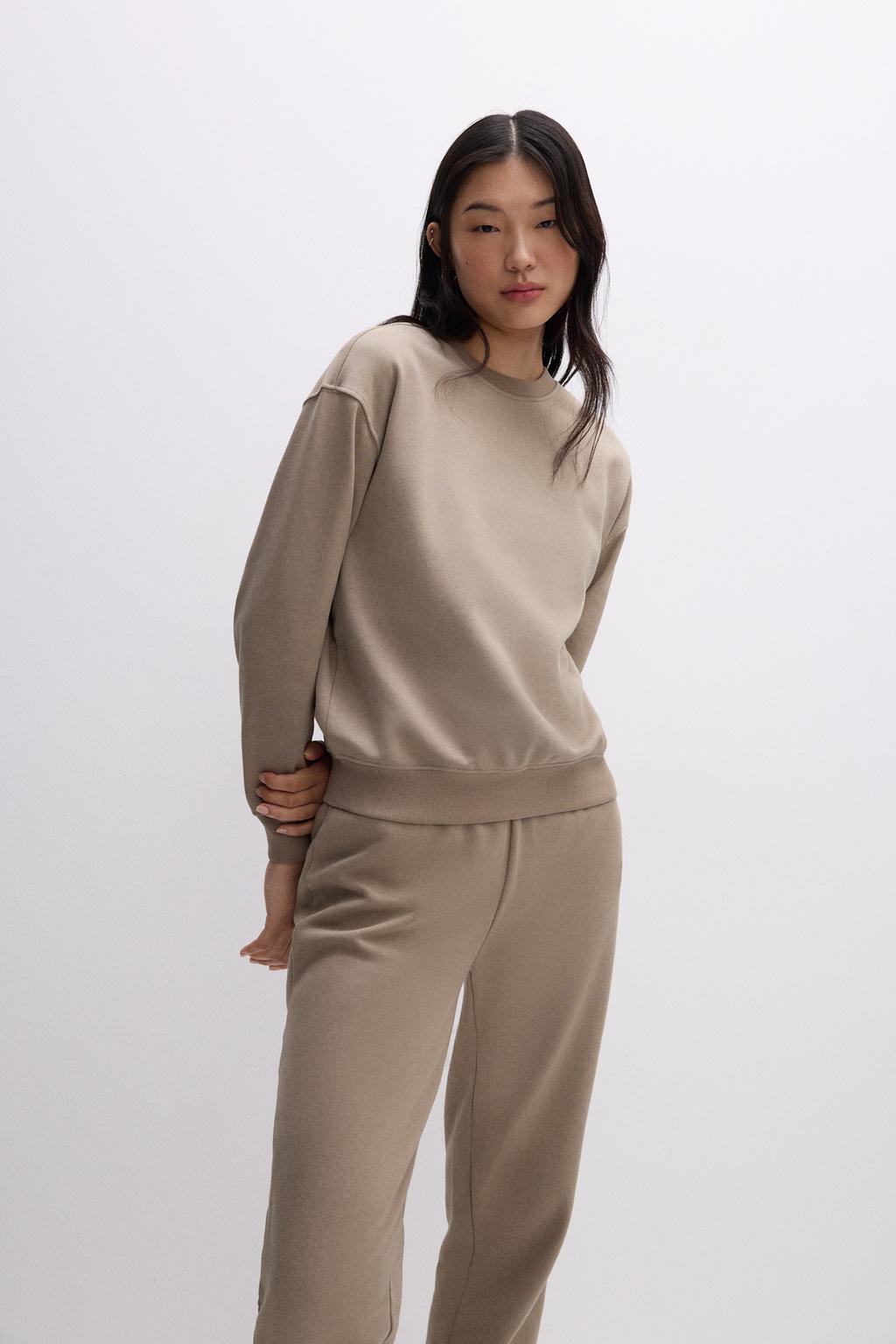 Sweatshirt de fato de treino básica