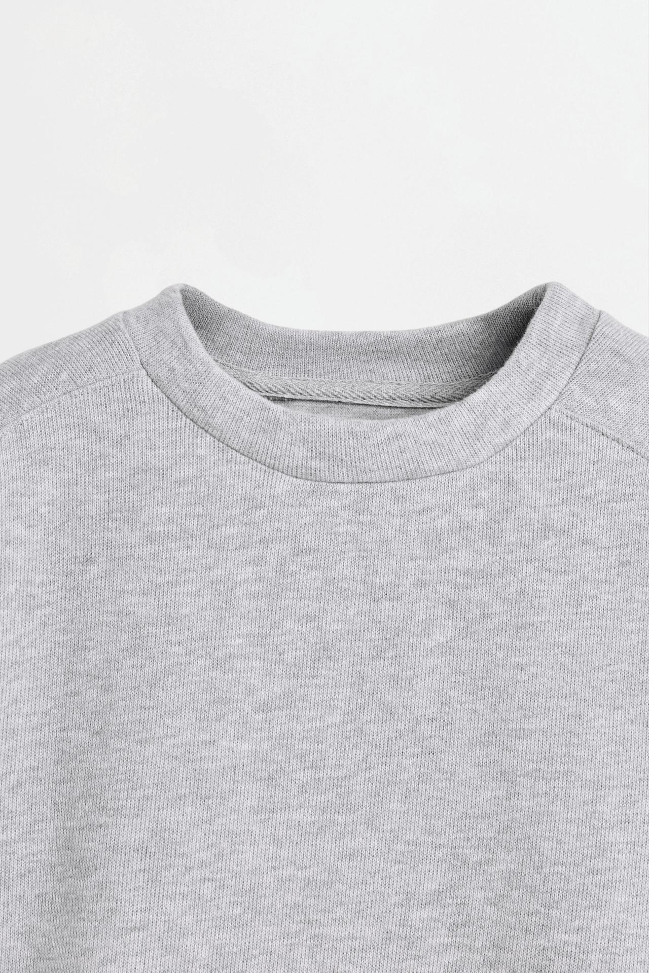 Loungewear sweatshirt — GREY MARL
