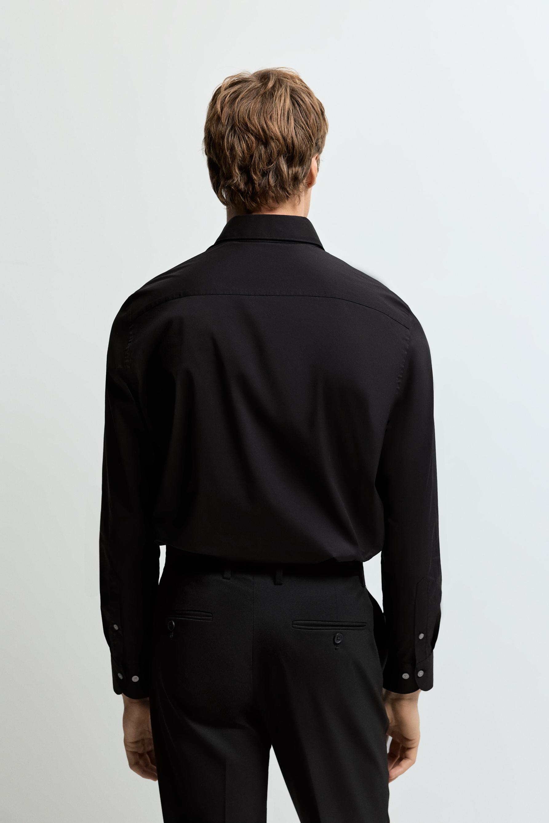 Tailored shirt — BLACK