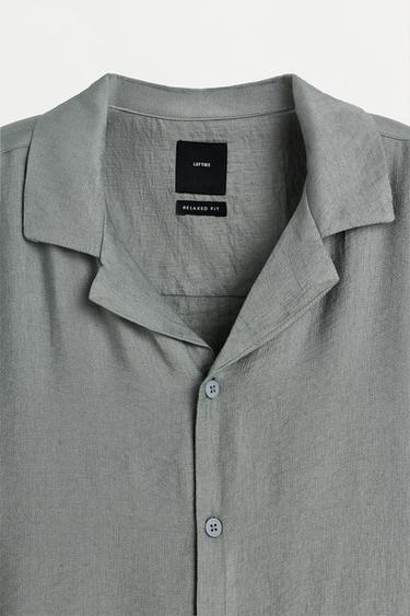 Flowing shirt — BLUE GREY 7
