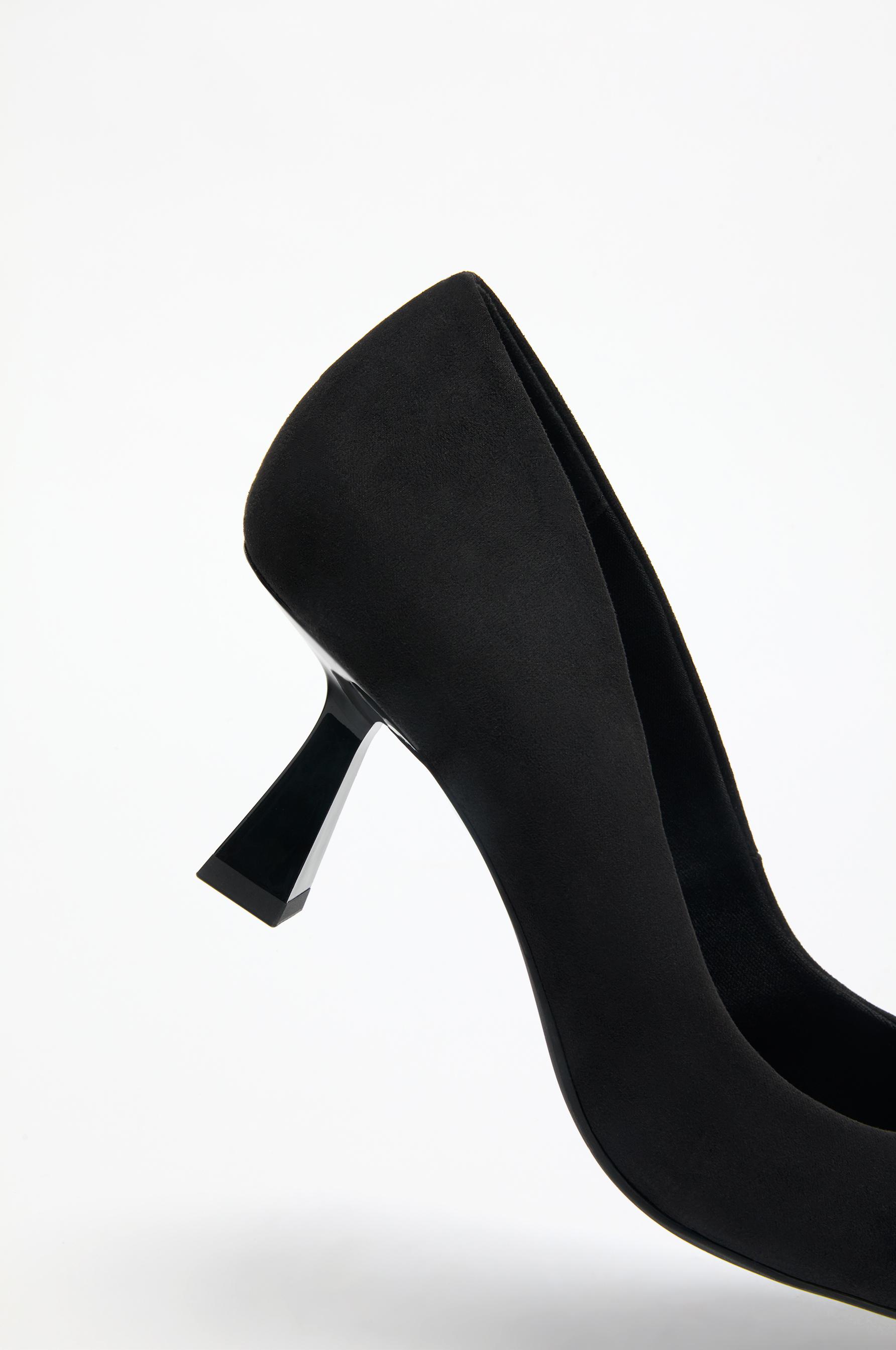 Lefties Siyah Lefties Minimal topuklu ayakkabı