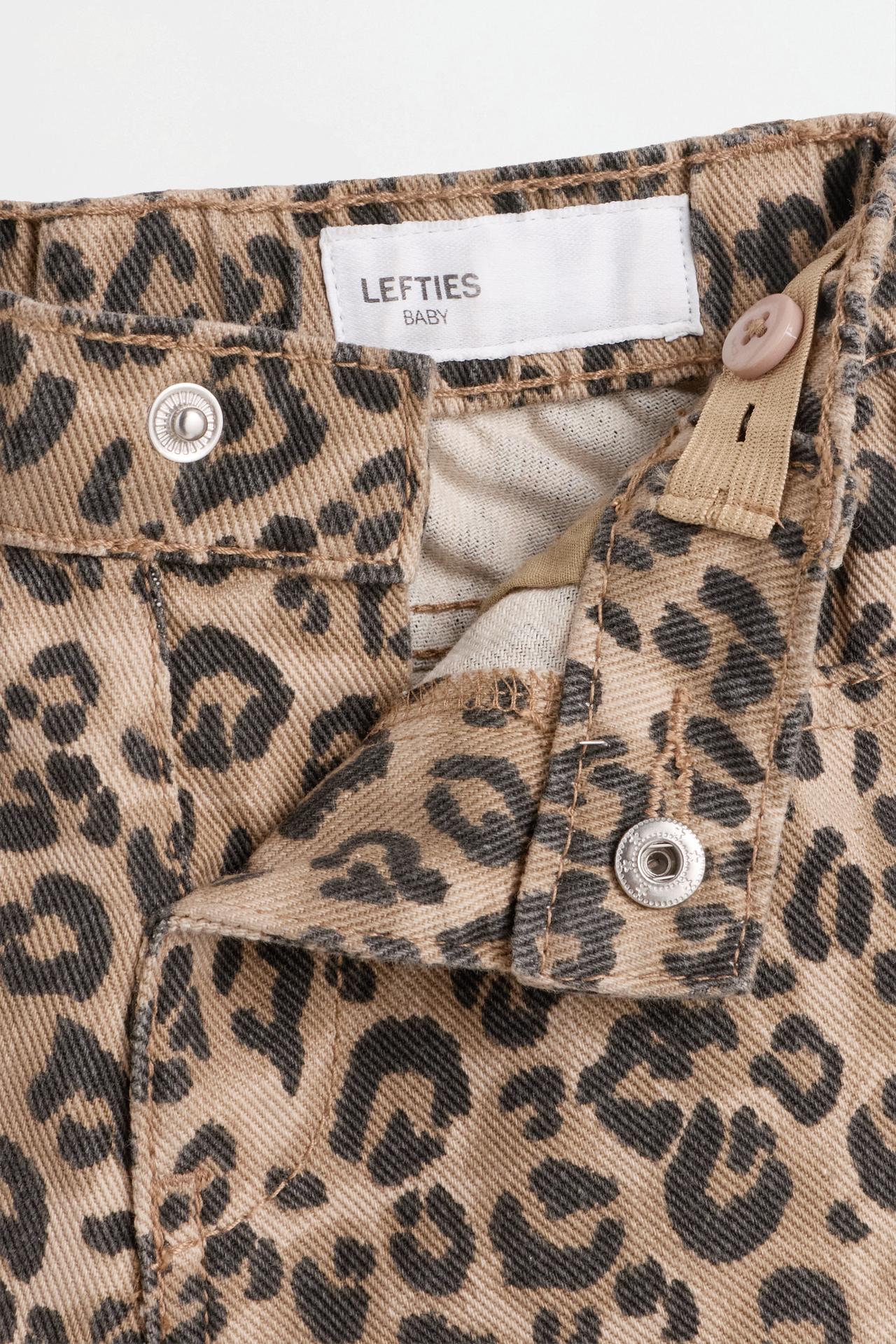 Animal print balloon jeans — OCHRE