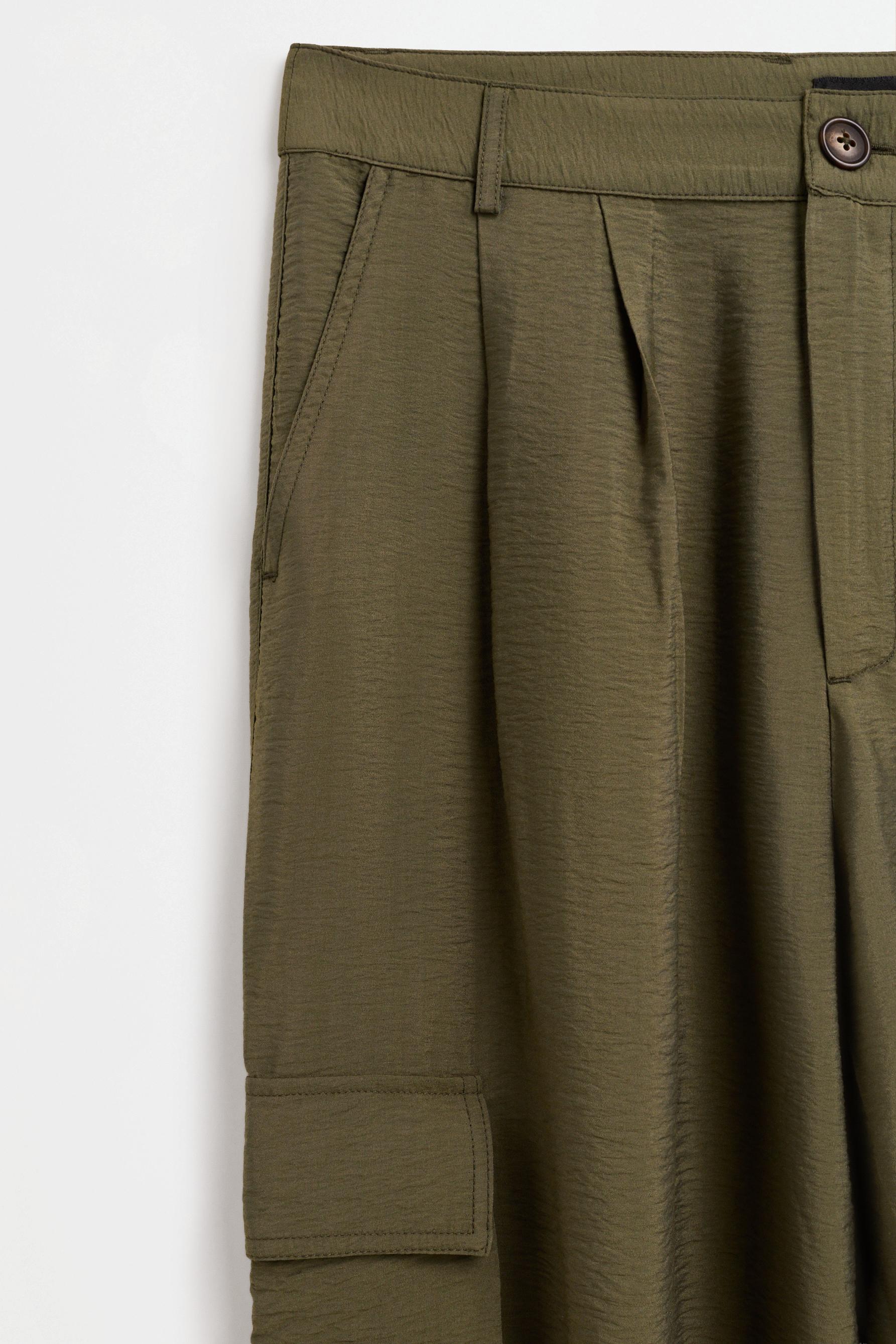 Cargo trousers — DARK KHAKI