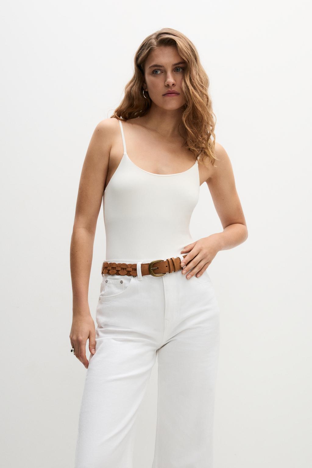 Body de alças finas