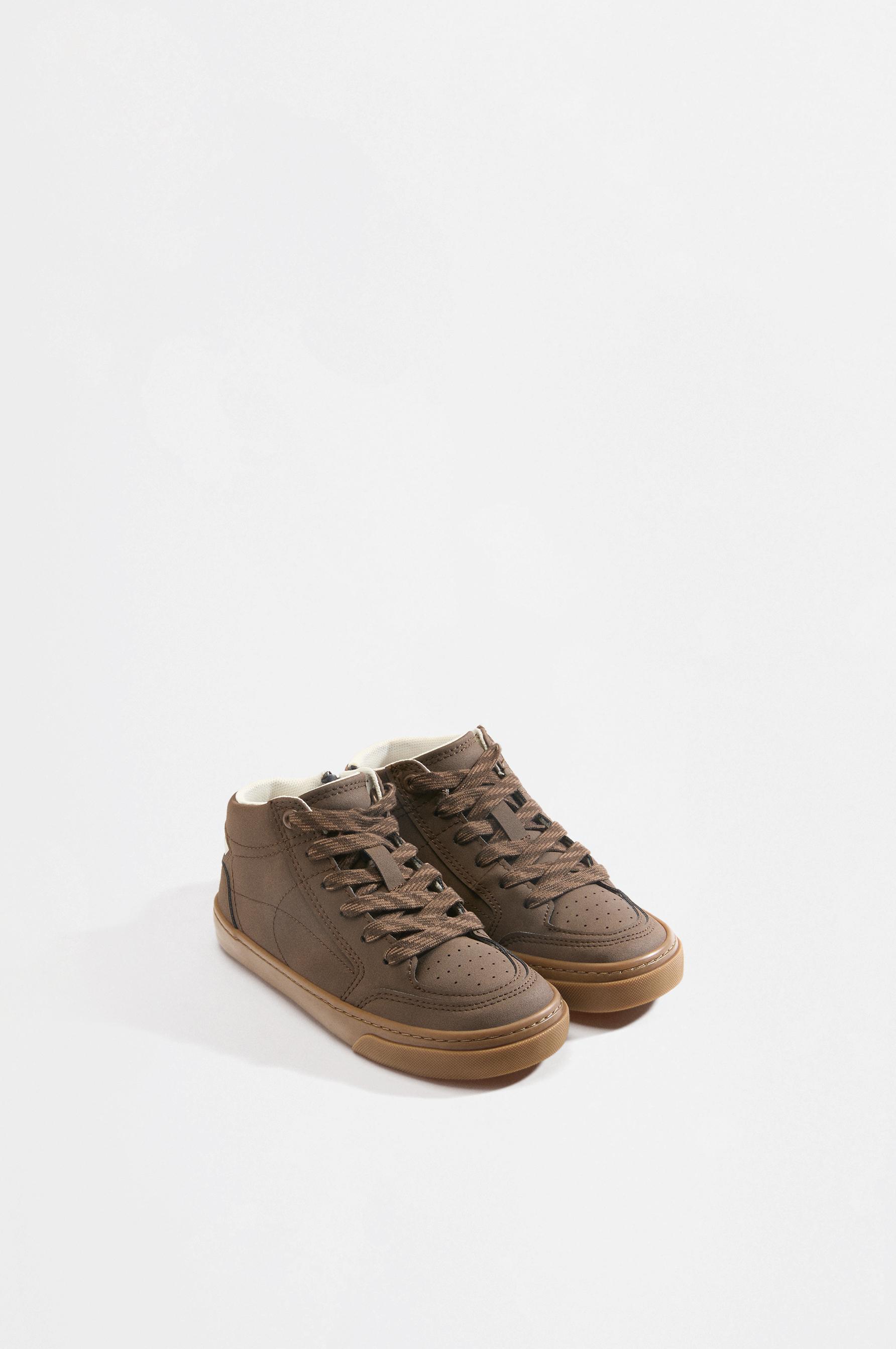 Casual barefoot sneakers — BROWN