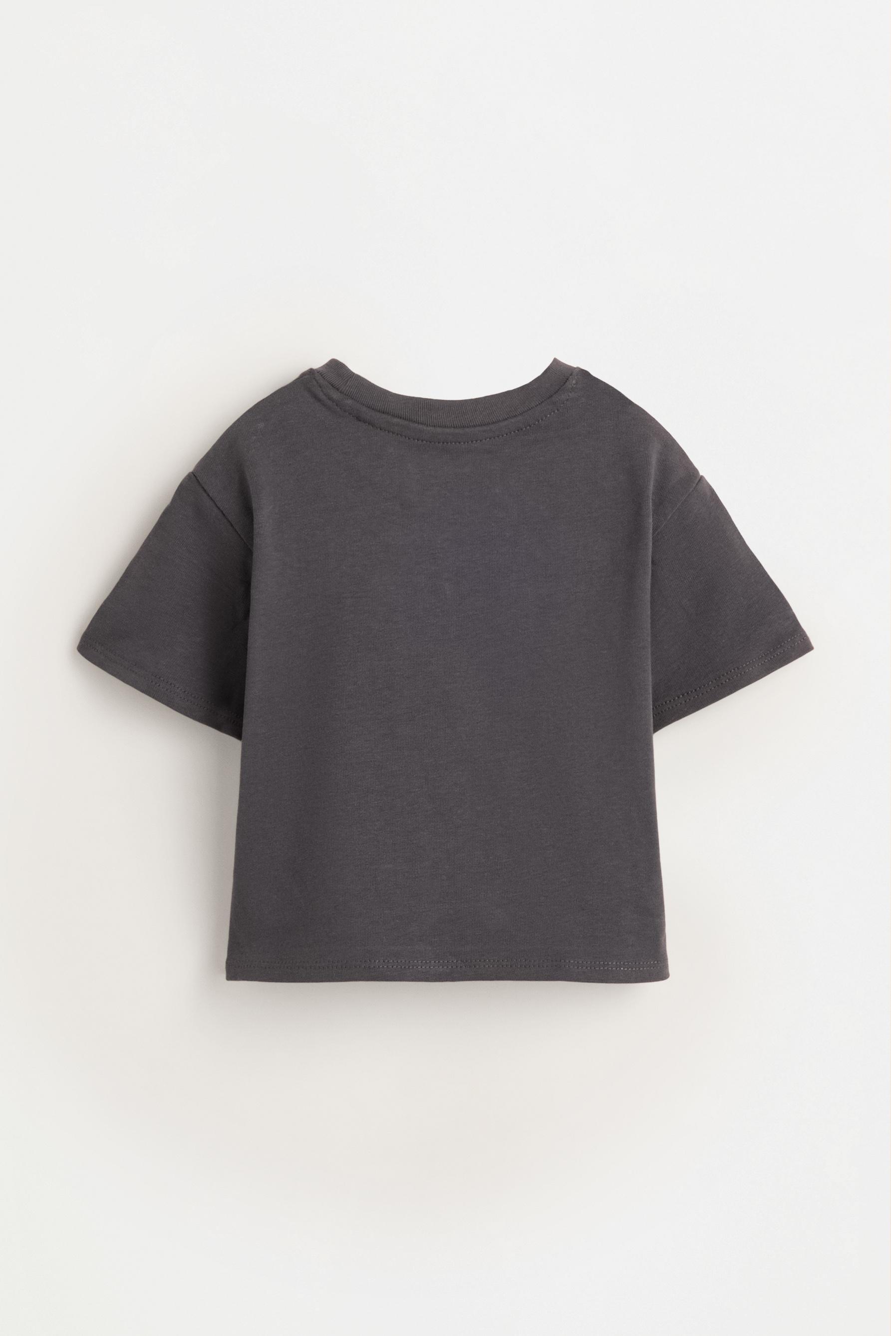 Heavy T-shirt and Bermuda shorts co-ord — LEAD (alternate view)