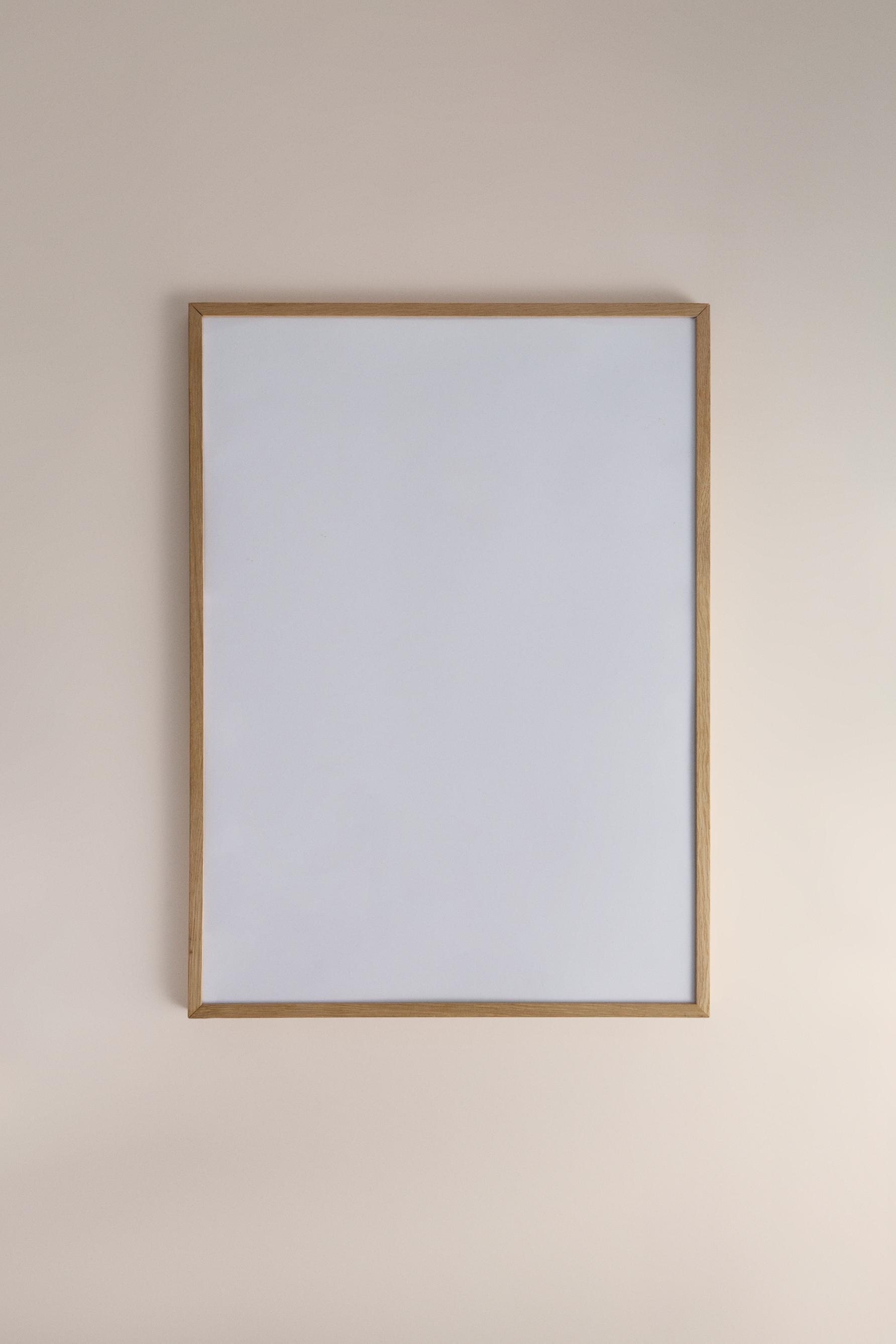 Moldura 50 x 70 cm POSTERY com madeira de carvalho