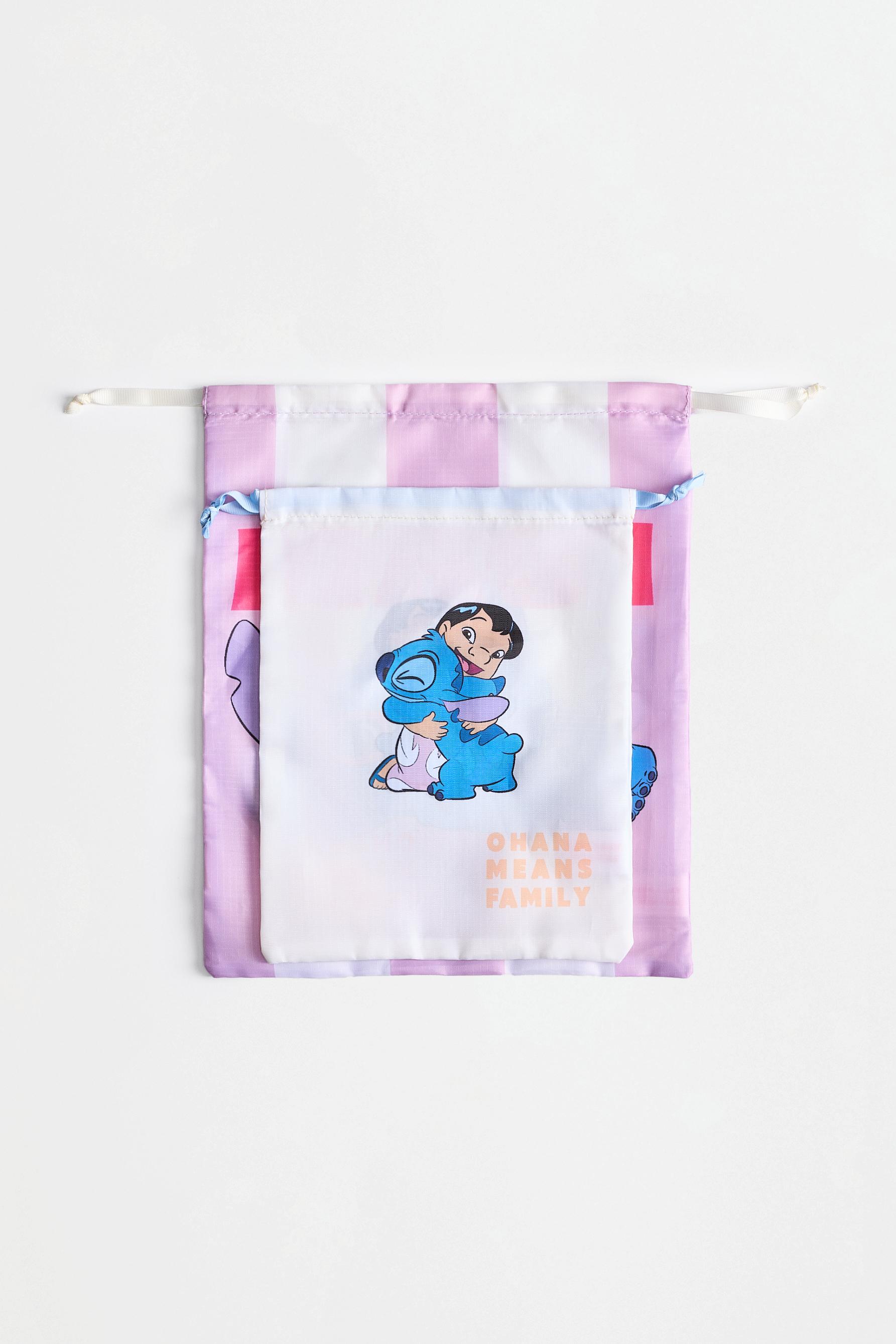 Lilo & Stitch ©Disney adjustable bags (set of 2) — ORANGE TONES