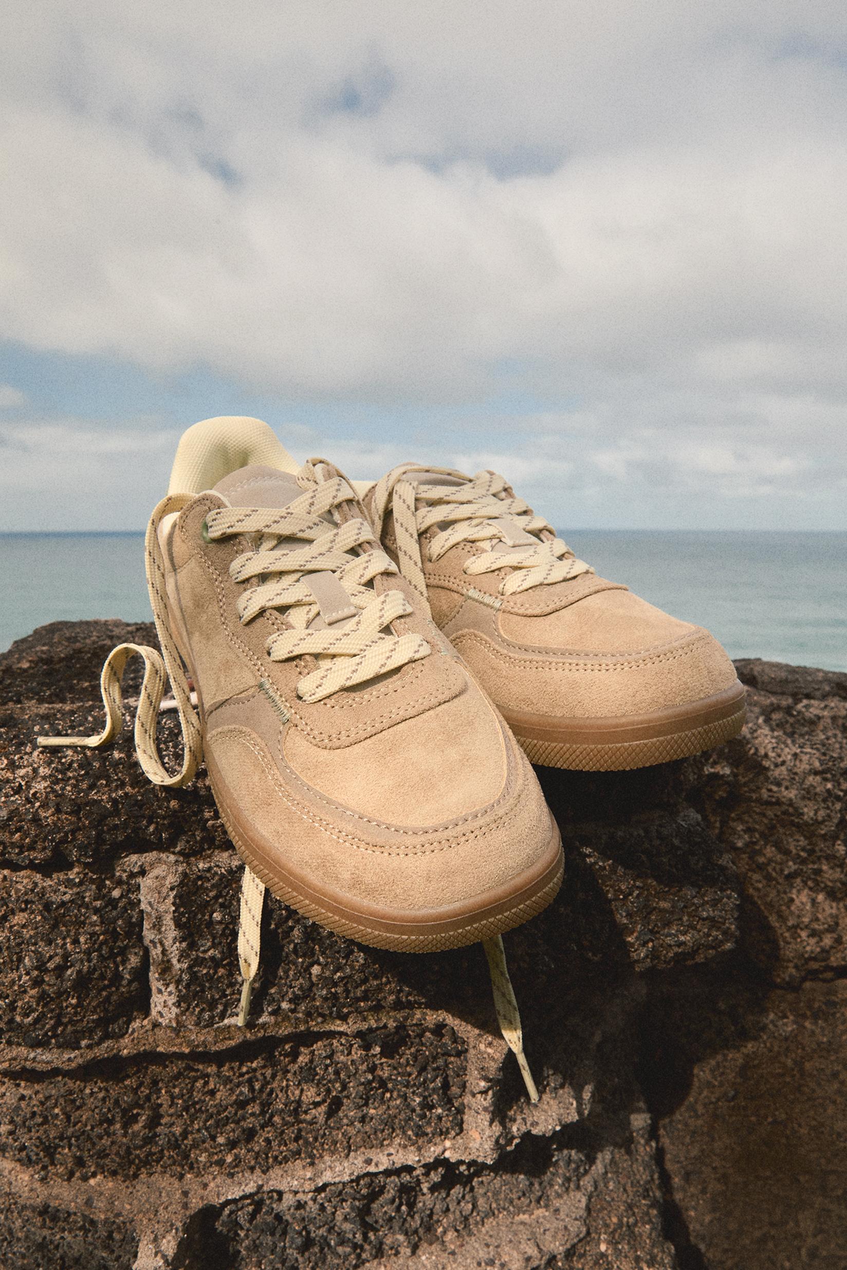 Combined sneaker — BROWNISH TONE