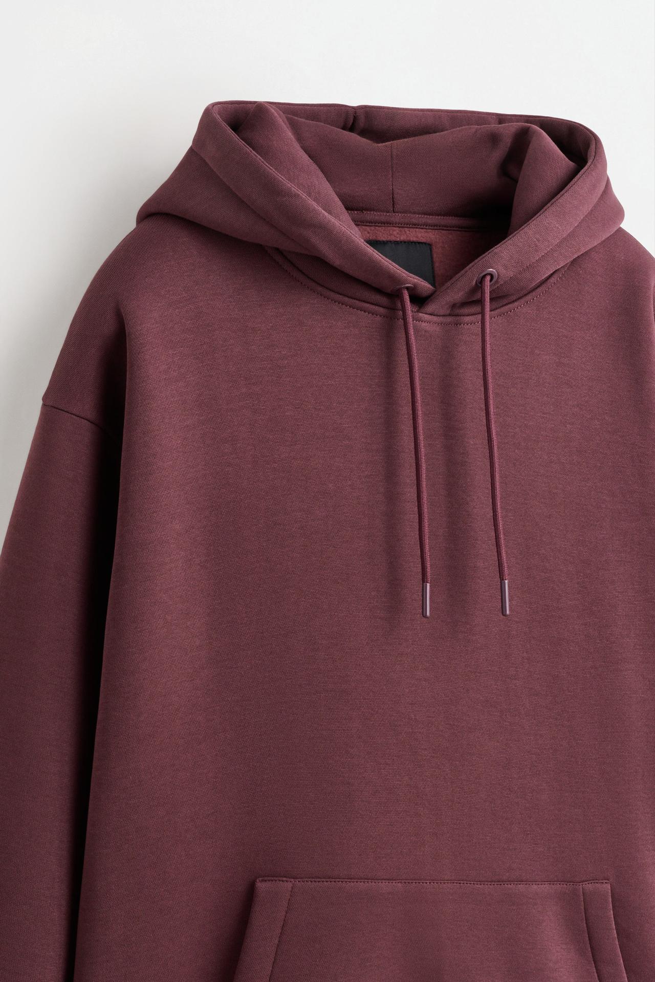 Basic hoodie — WINE