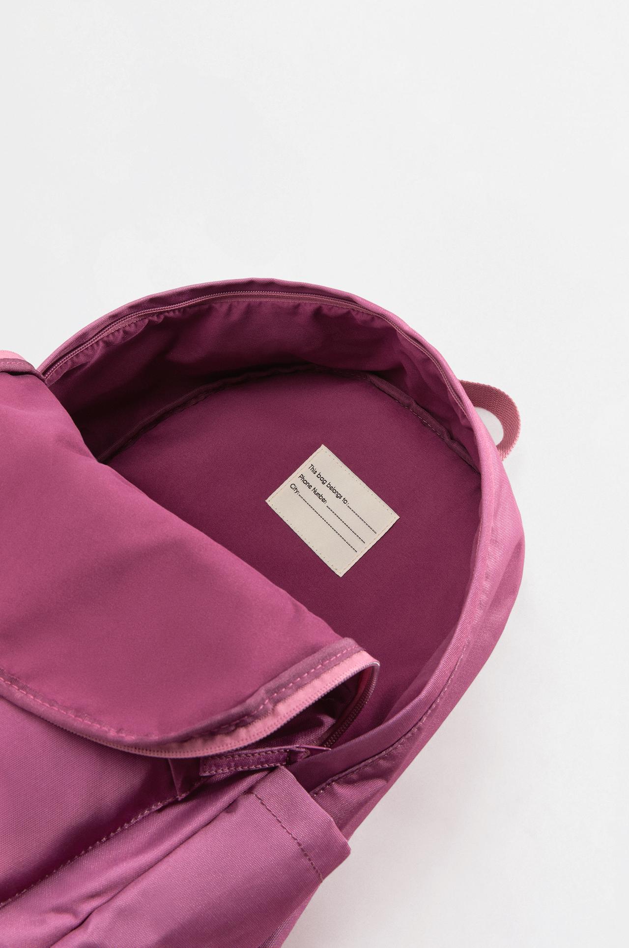 Printed backpack — 1-055