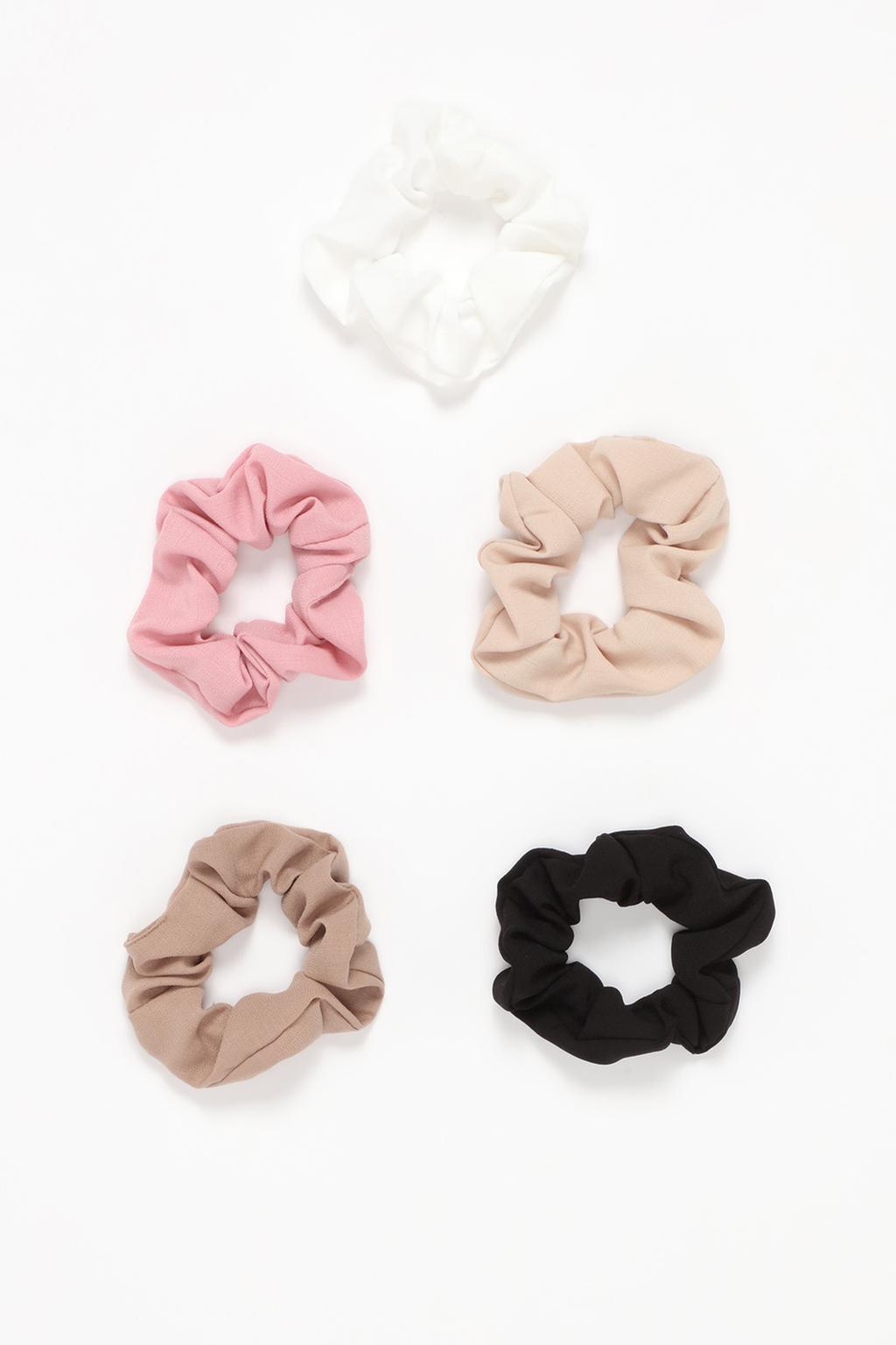 5-pack of scrunchies