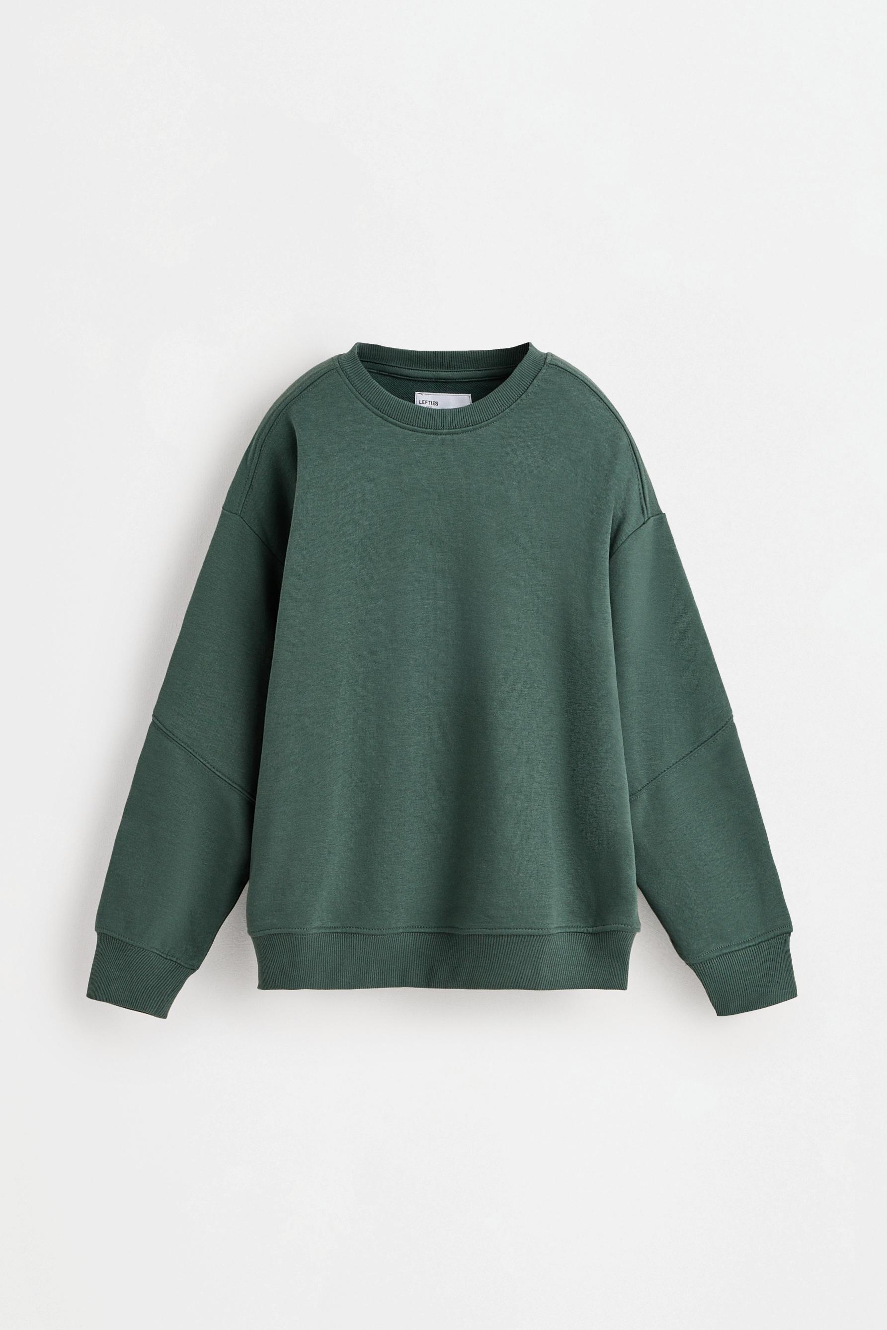 Basic sweatshirt — BILLIARD GREEN