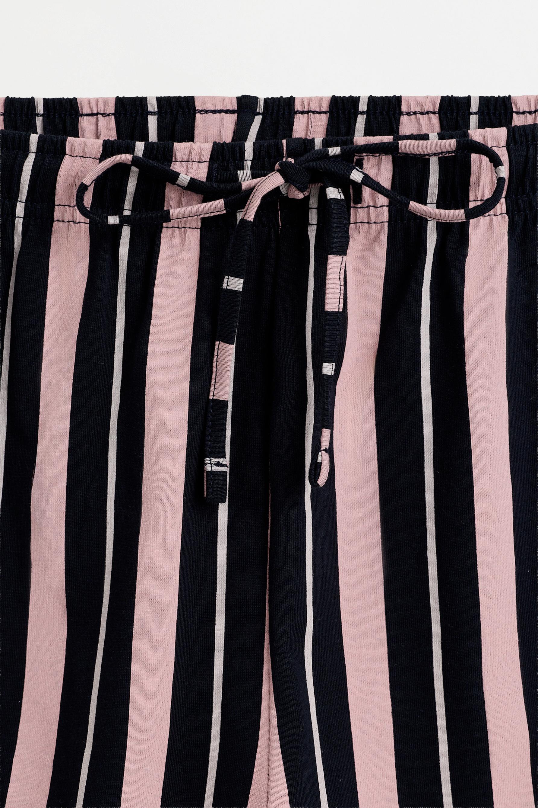 Printed short pyjamas — NAVY (alternate view)