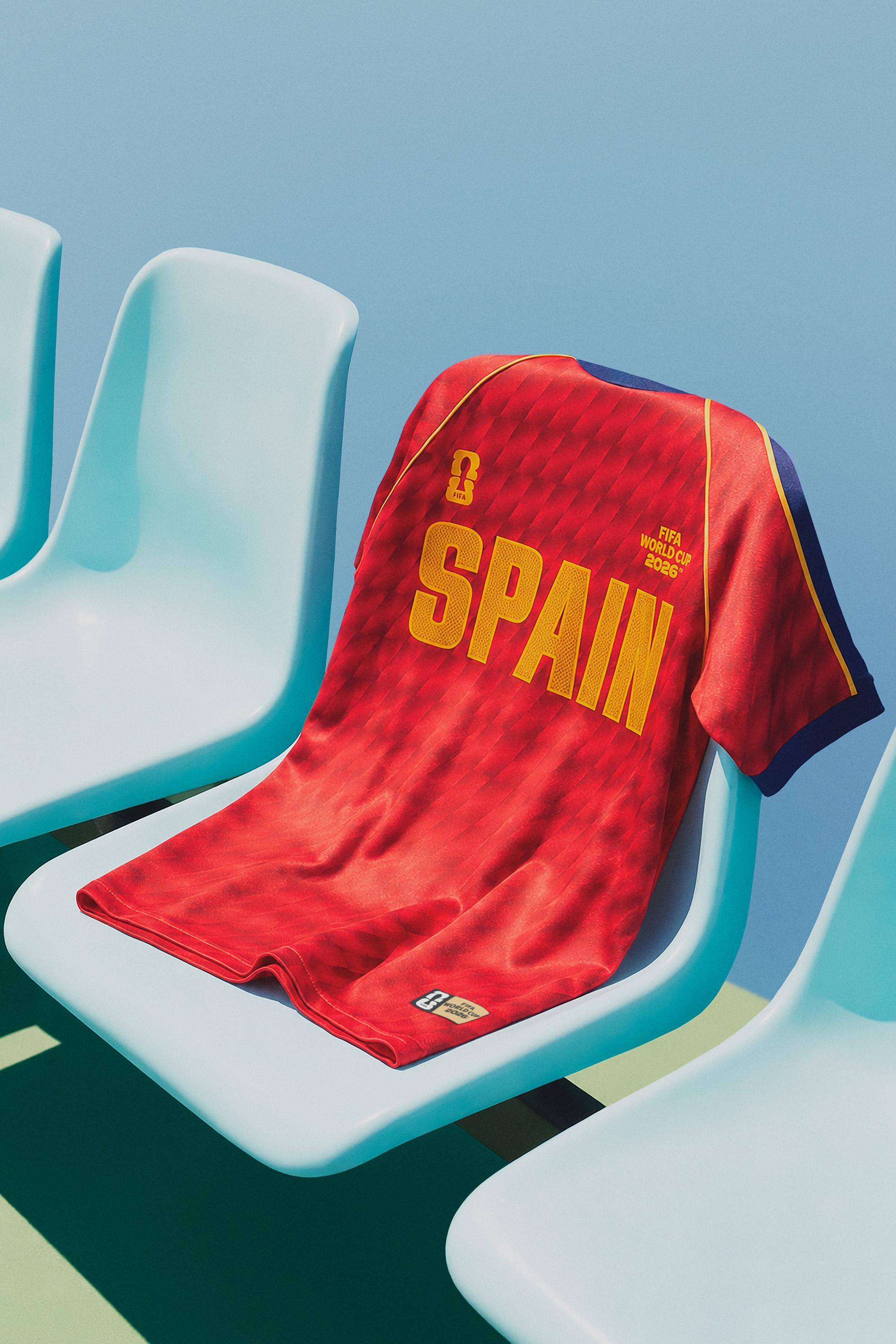 Kids | Spain FIFA World Cup™ 2026 Official Licensed Product T-shirt — RED