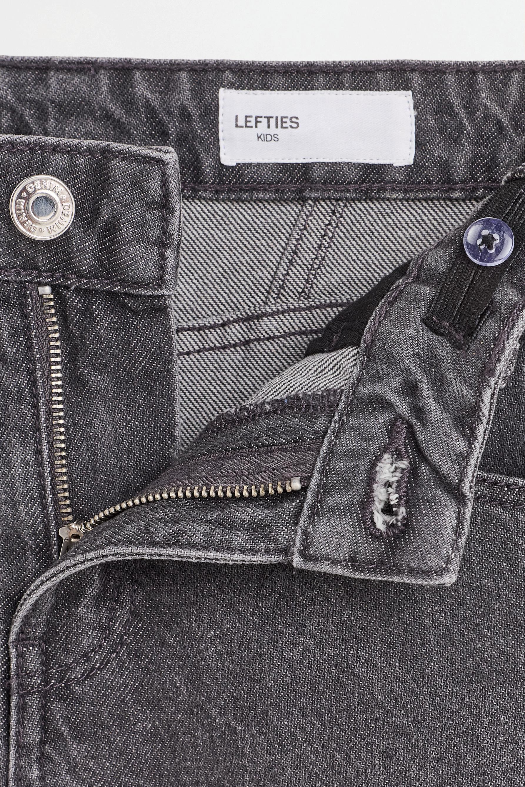 Wide-leg jeans — CHARCOAL