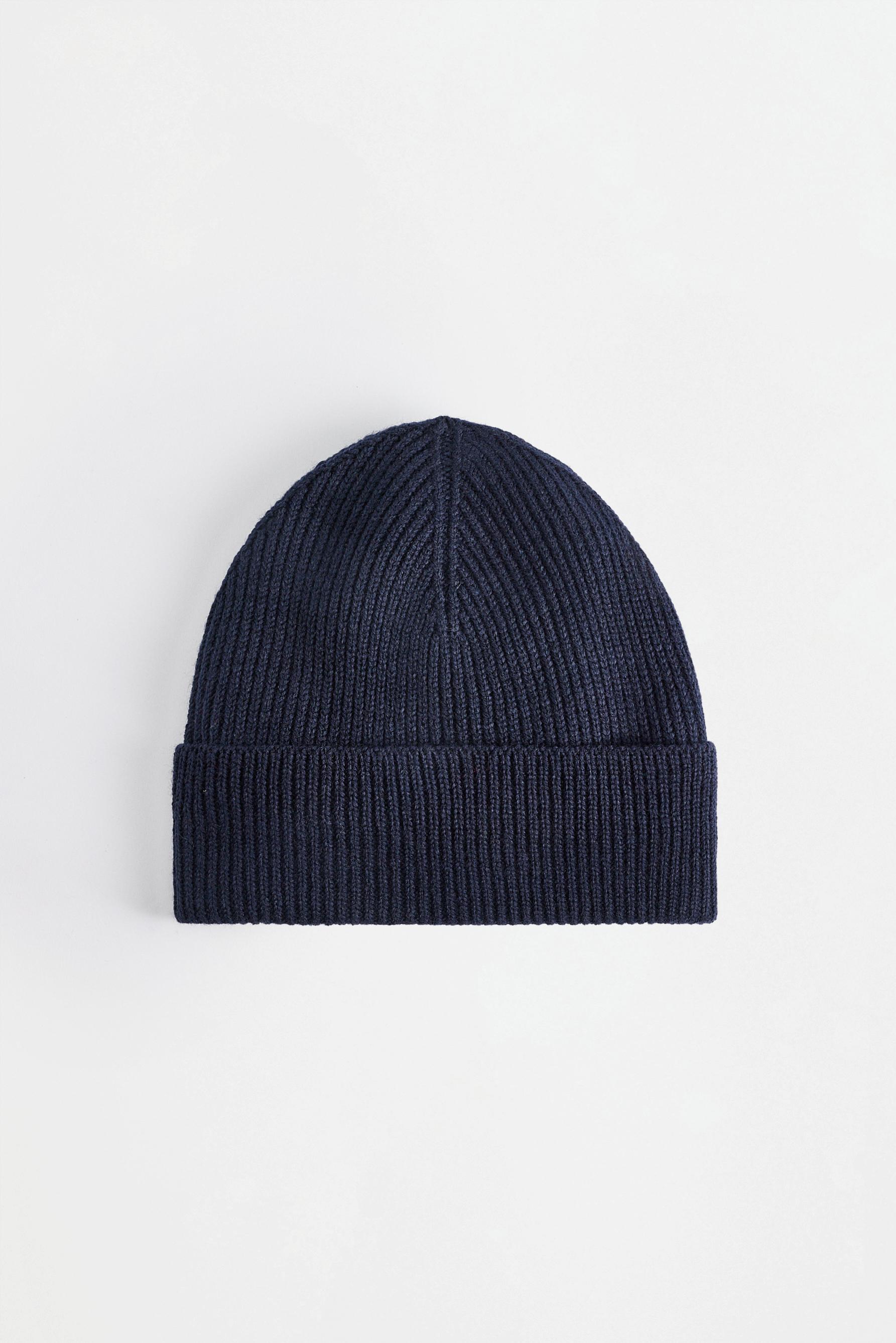 Gorro corto canalé