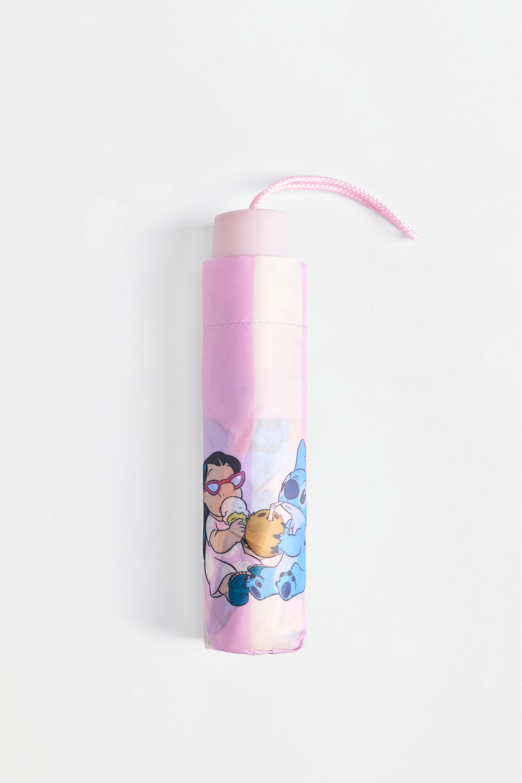 Lilo & Stitch ©Disney folding umbrella — DUSTY PINK