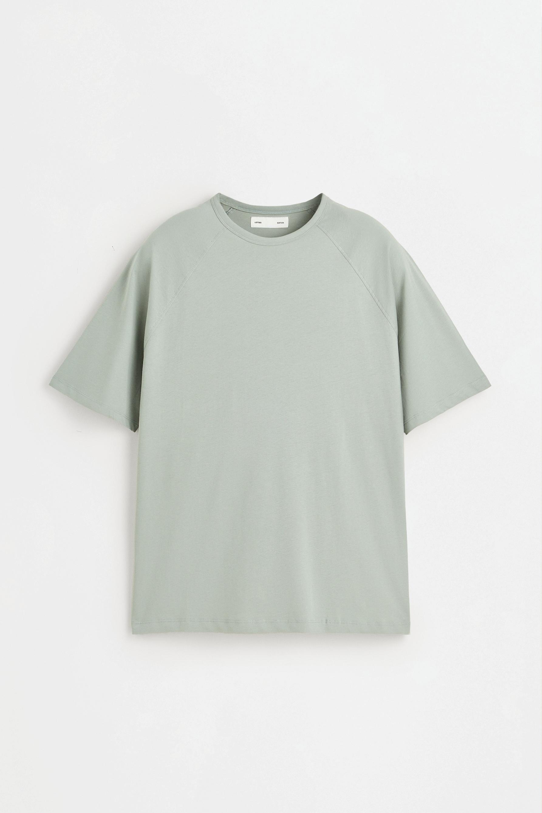 Mercerised T-shirt — PASTEL GREEN