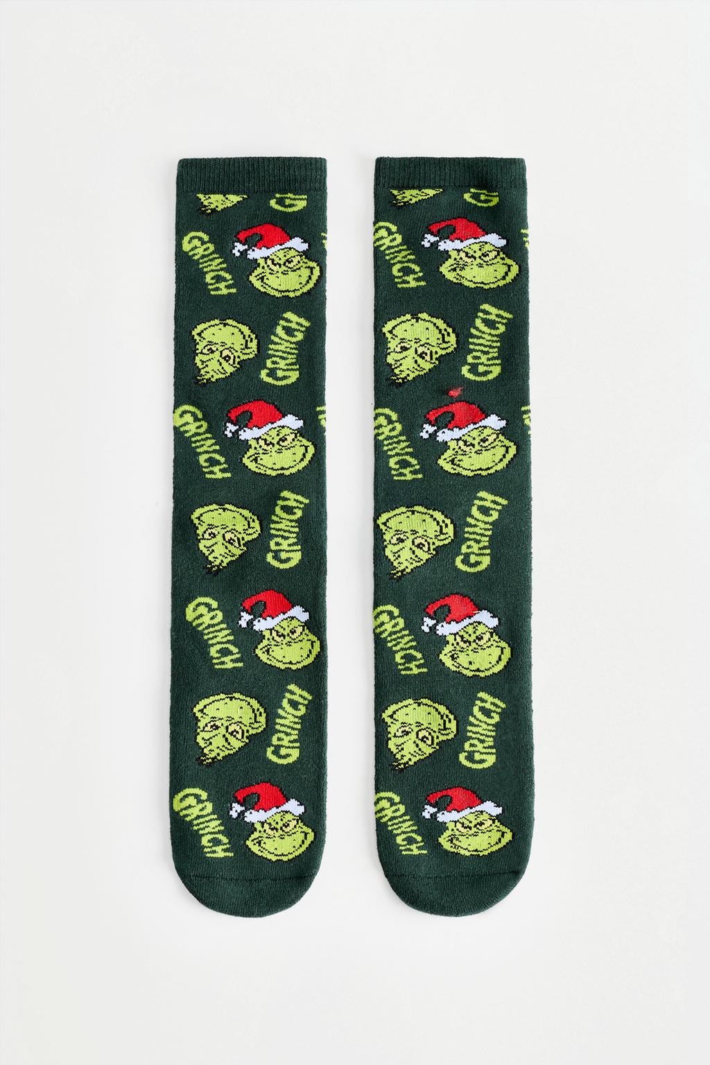 Lefties Men's | The Grinch™ & © 2026 DSE Homewear socks