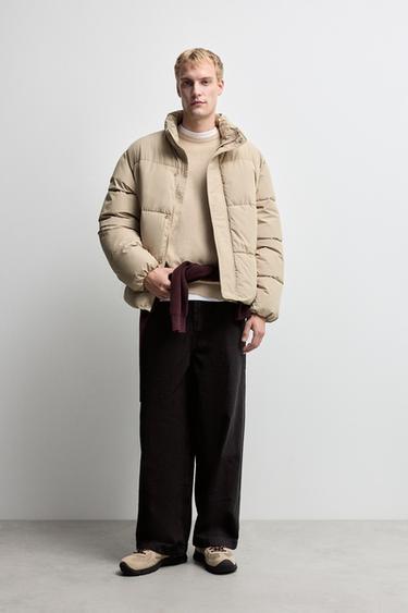 Quilted jacket — ECRU 2