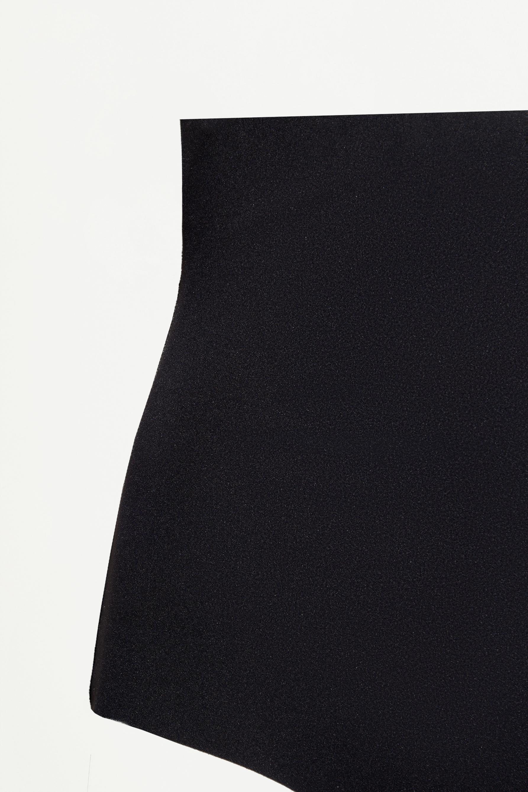 High-waist shaper briefs — BLACK