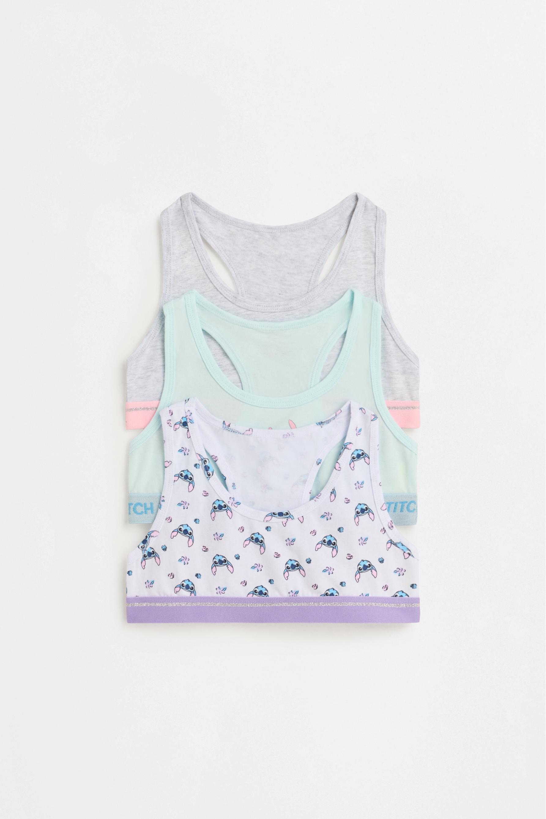 Stitch and Angel ©Disney Tops (3-Pack) — GREY MARL