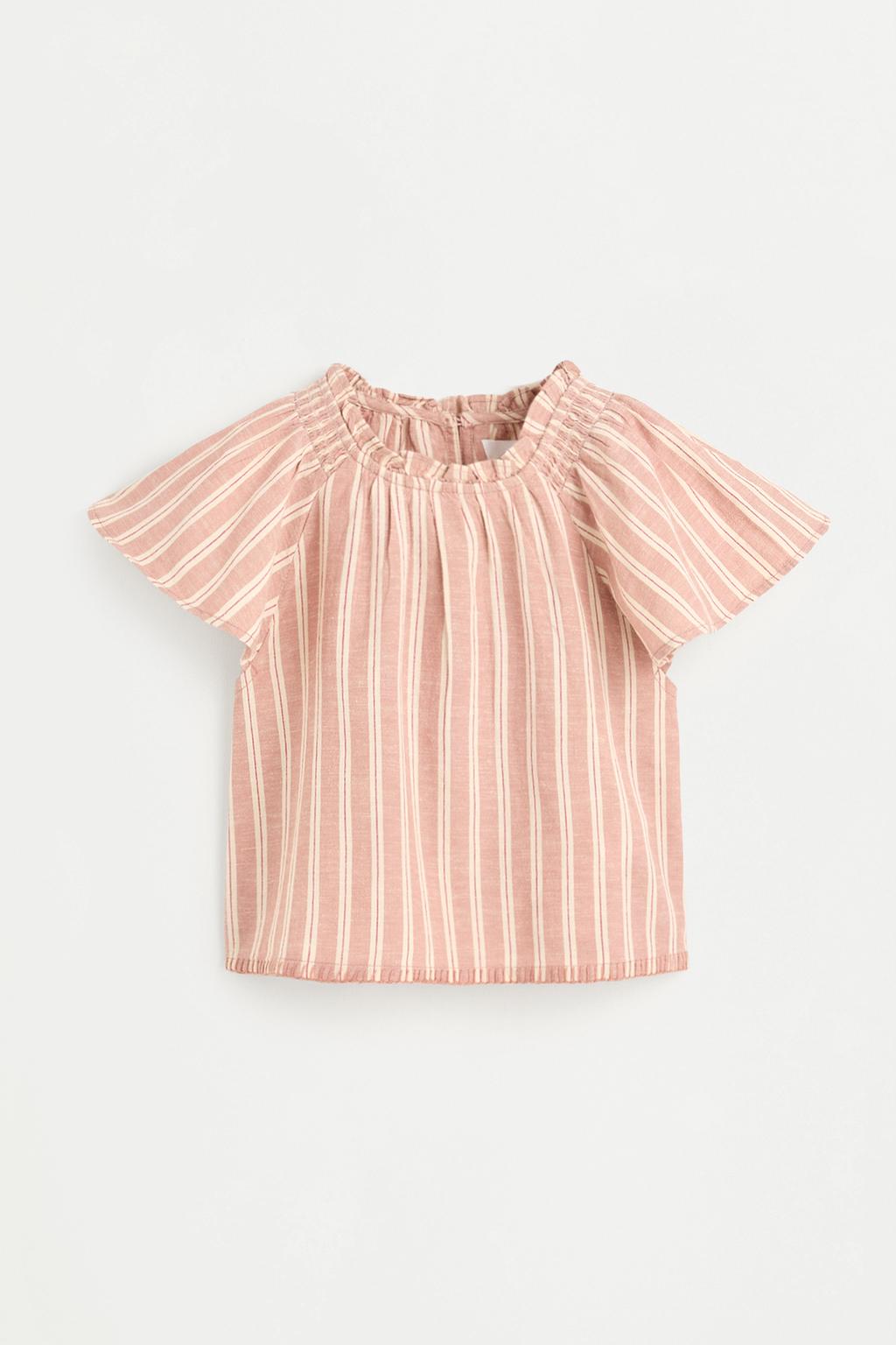 Striped rustic top – Lefties – صورة المنتج